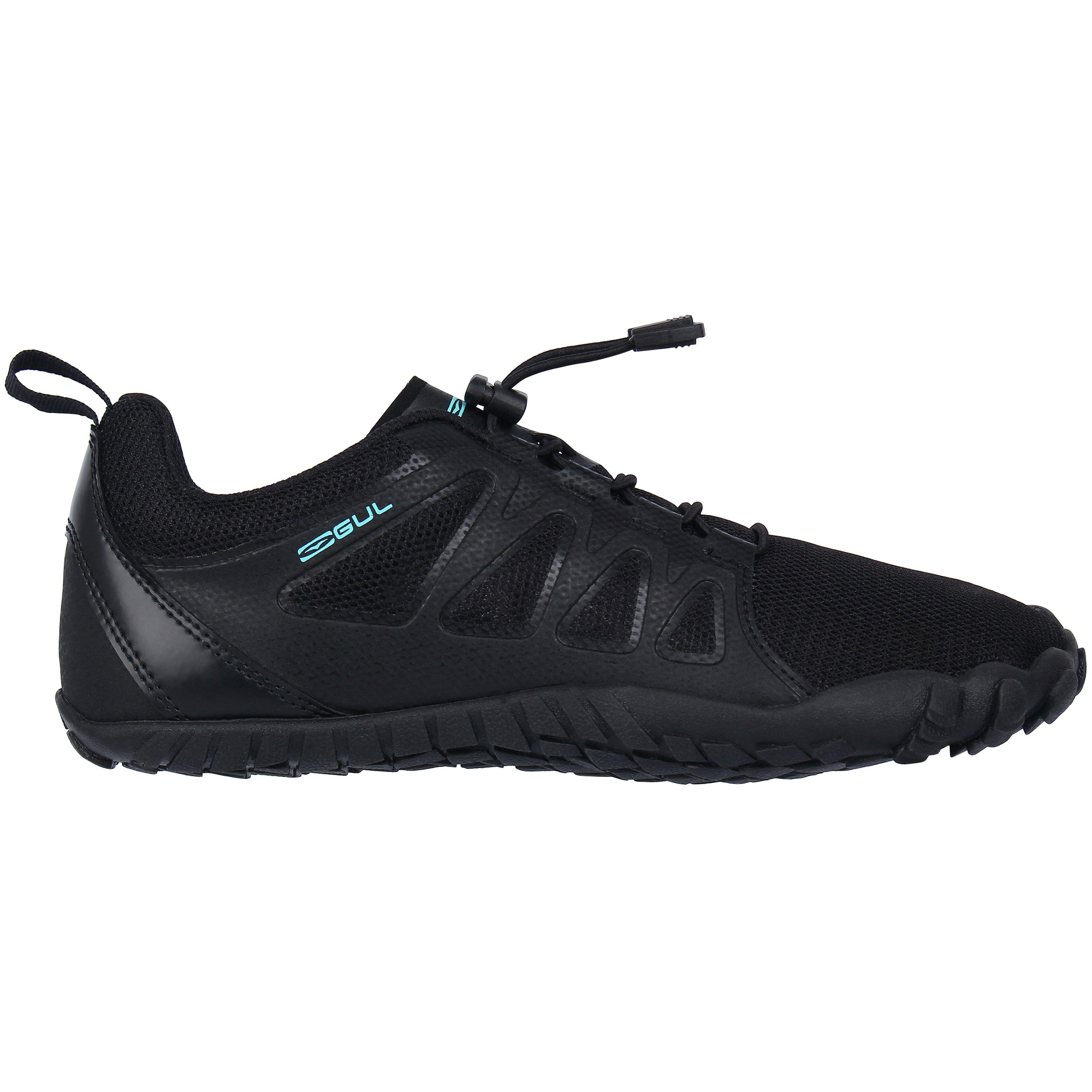 Black/Turq - Gul - Backshore womens Splasher Shoes - 1