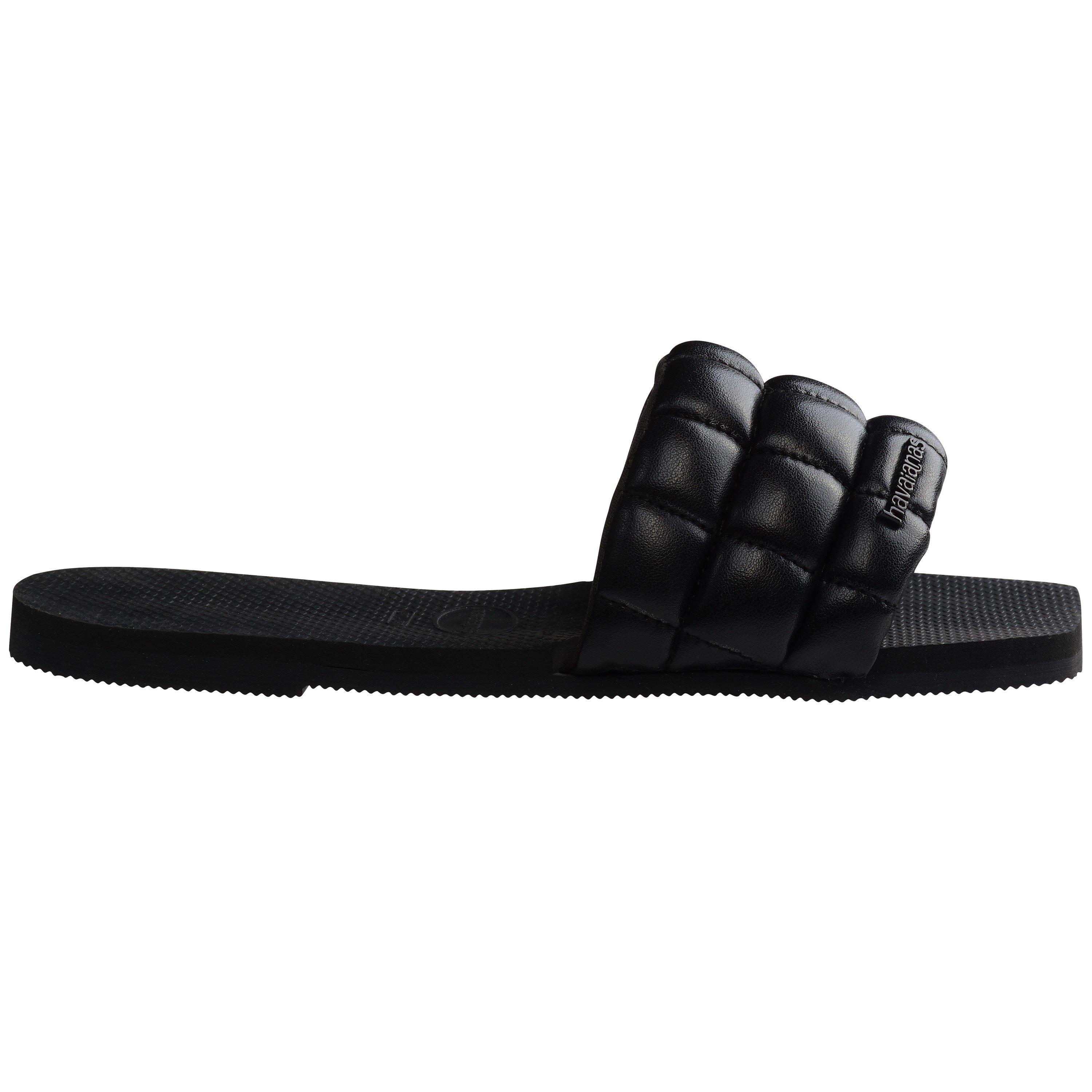 Havaianas Women's Flip Flops - Black - 3/4
