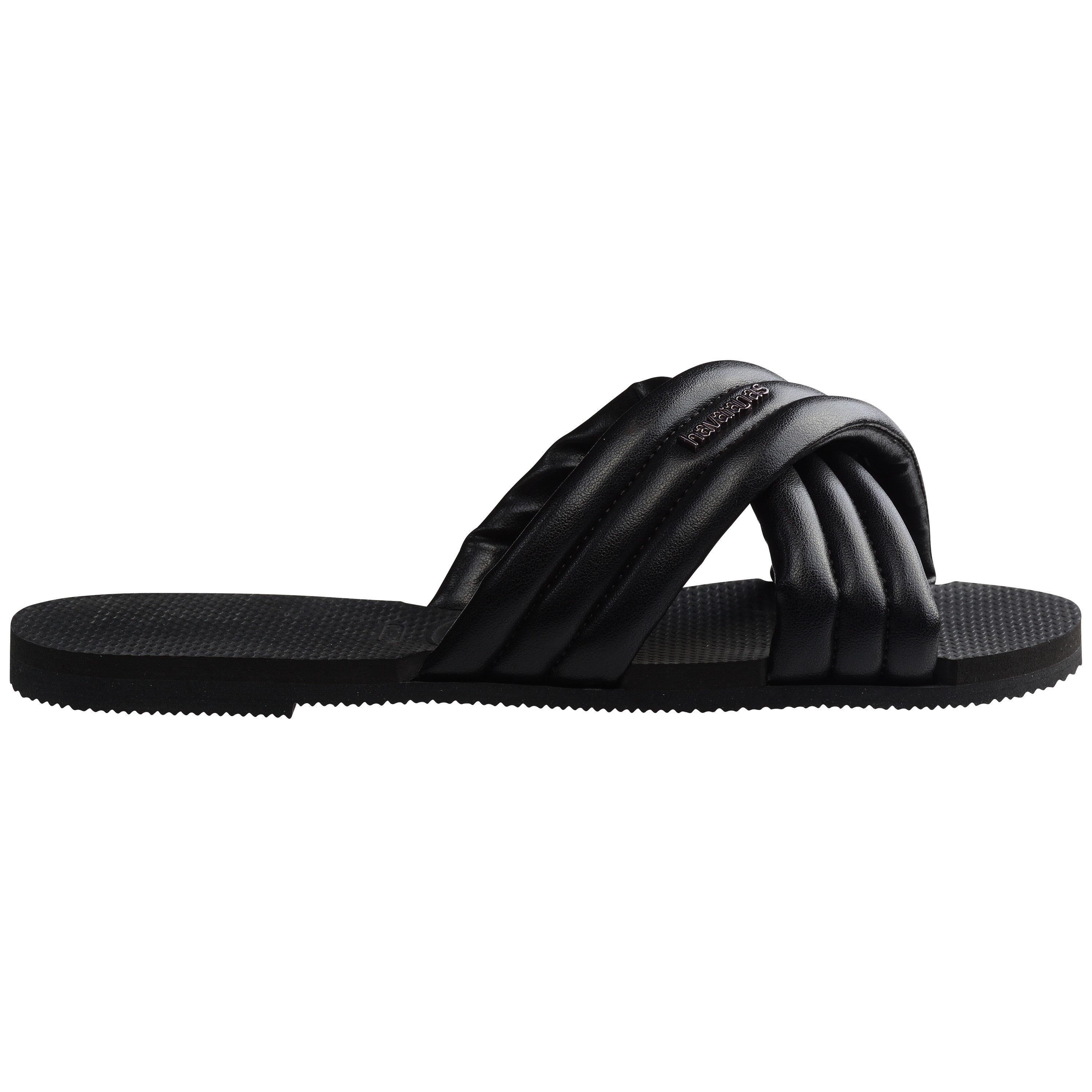 Havaianas Women's Flip Flops - Black - 3/4