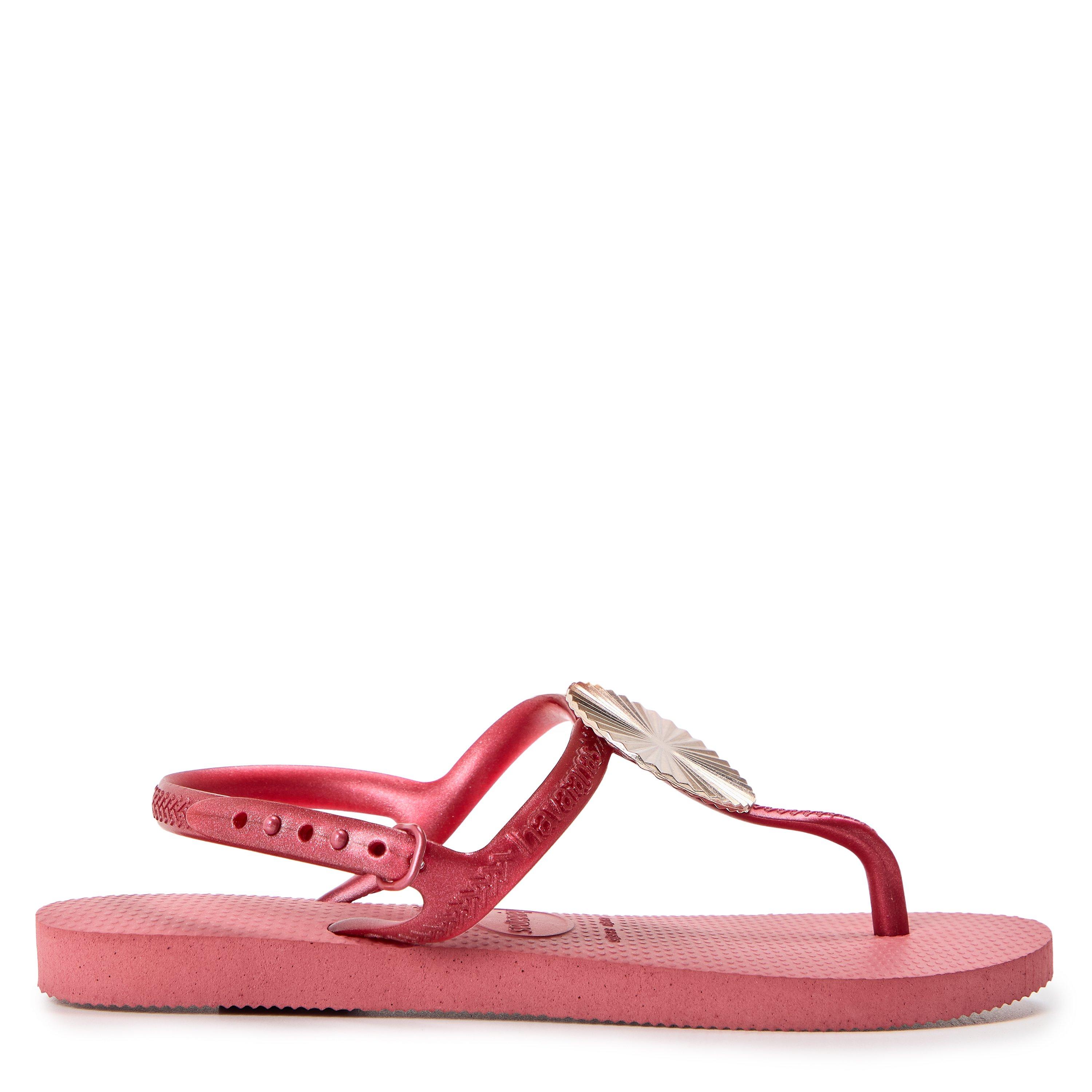 Metal Pau - Havaianas - Women's Embellished Flip Flops - 1