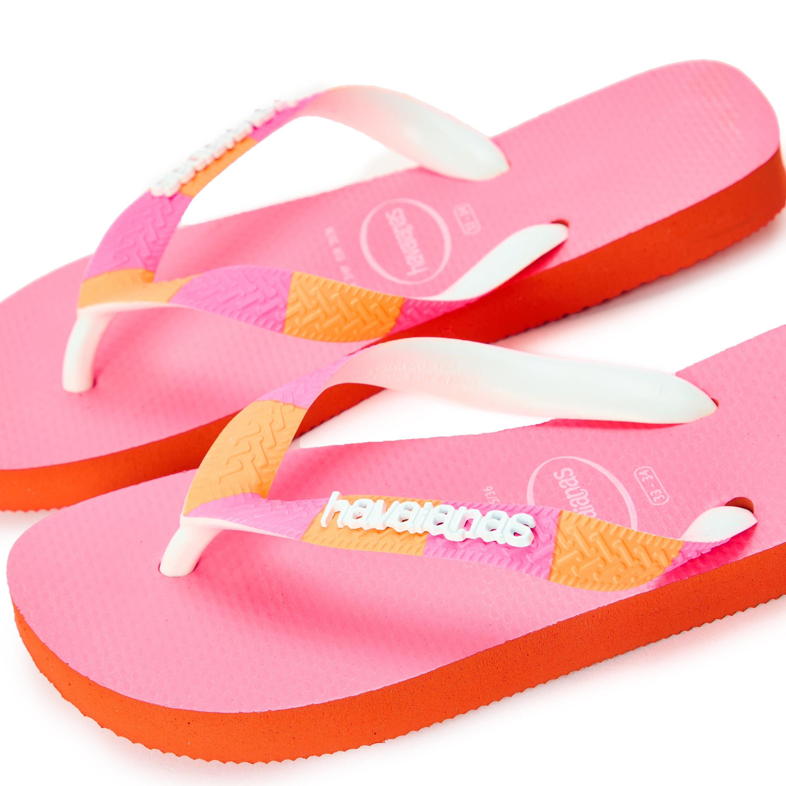 Sunset Orange - Havaianas - Women's Top Print Flip Flops - 3