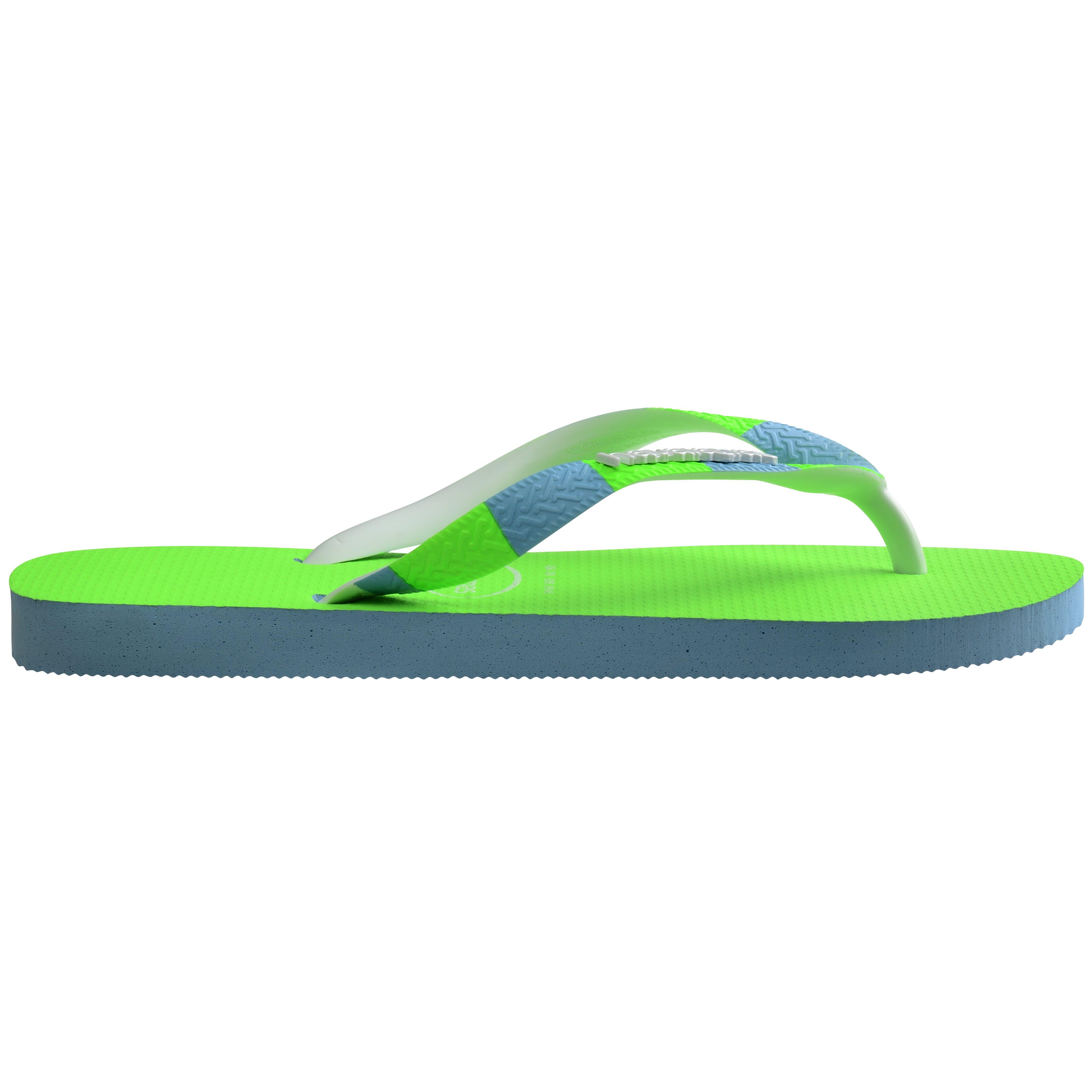 Havaianas Women's Top Print Flip Flops - Lavender Blue - 3/4
