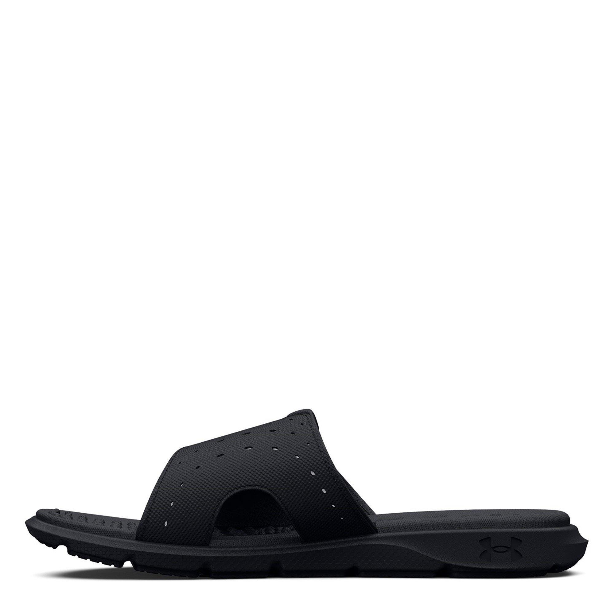 Blk/Blk/Wht - Under Armour - Women's Ignite Pro Pool Slider - 2