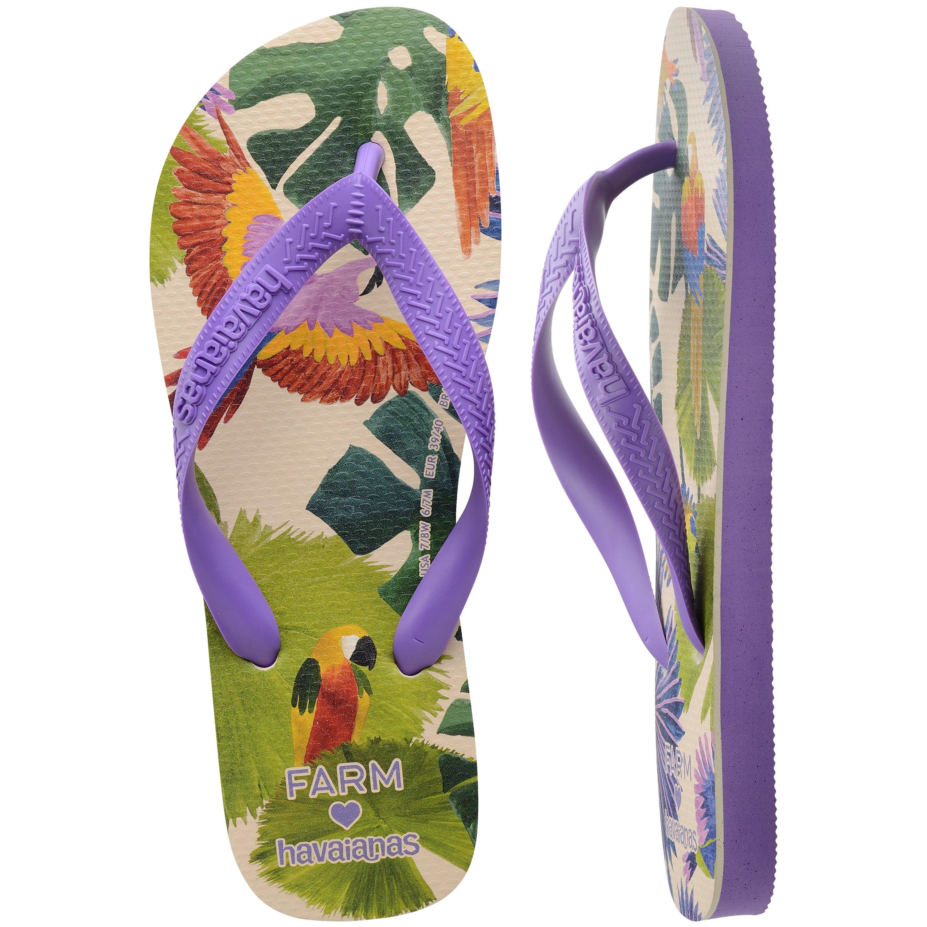 Dunkles Lila - Havaianas - Top Print Ld99 - 3
