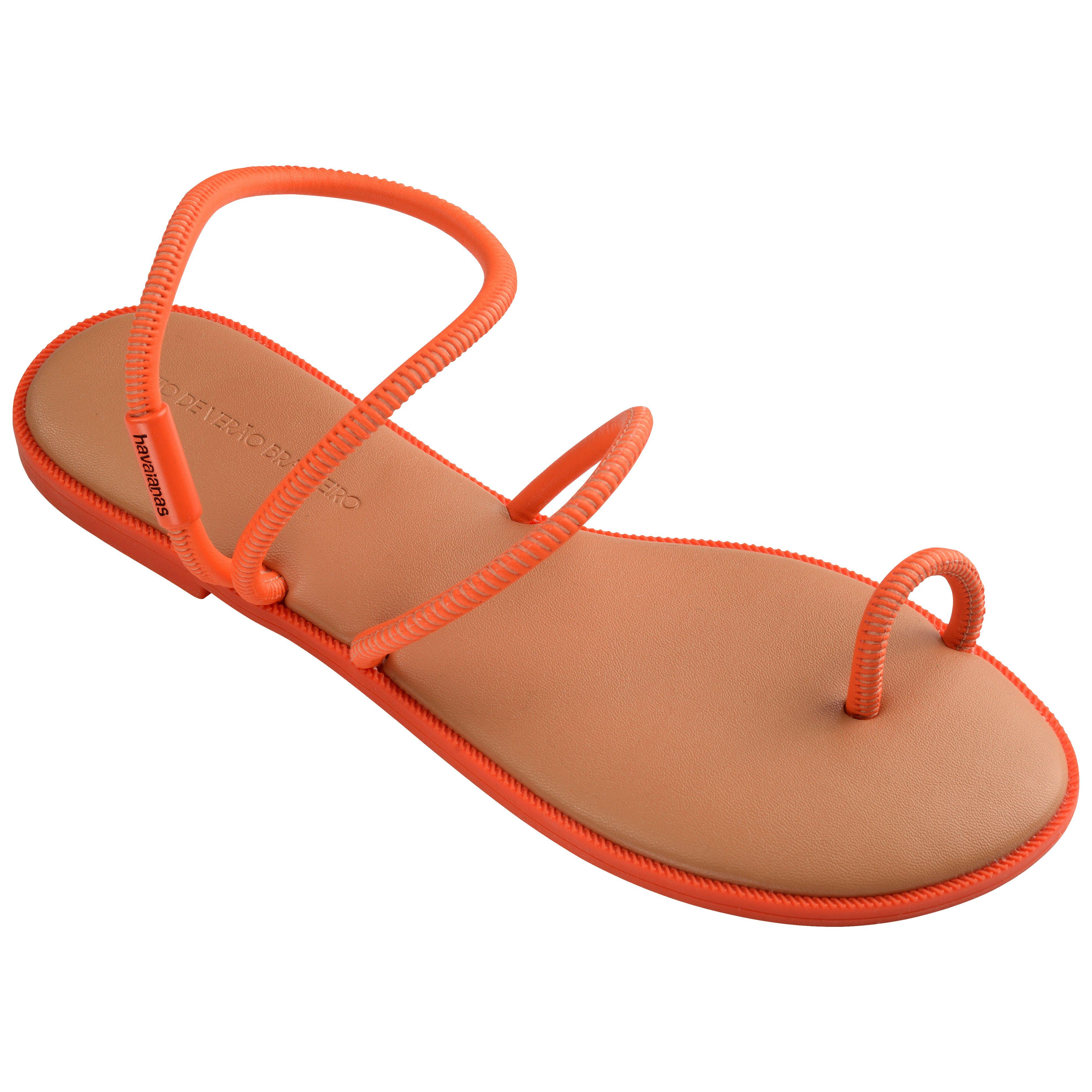 Havaianas Women's Una Sandl Flip Flops - Beige - 6