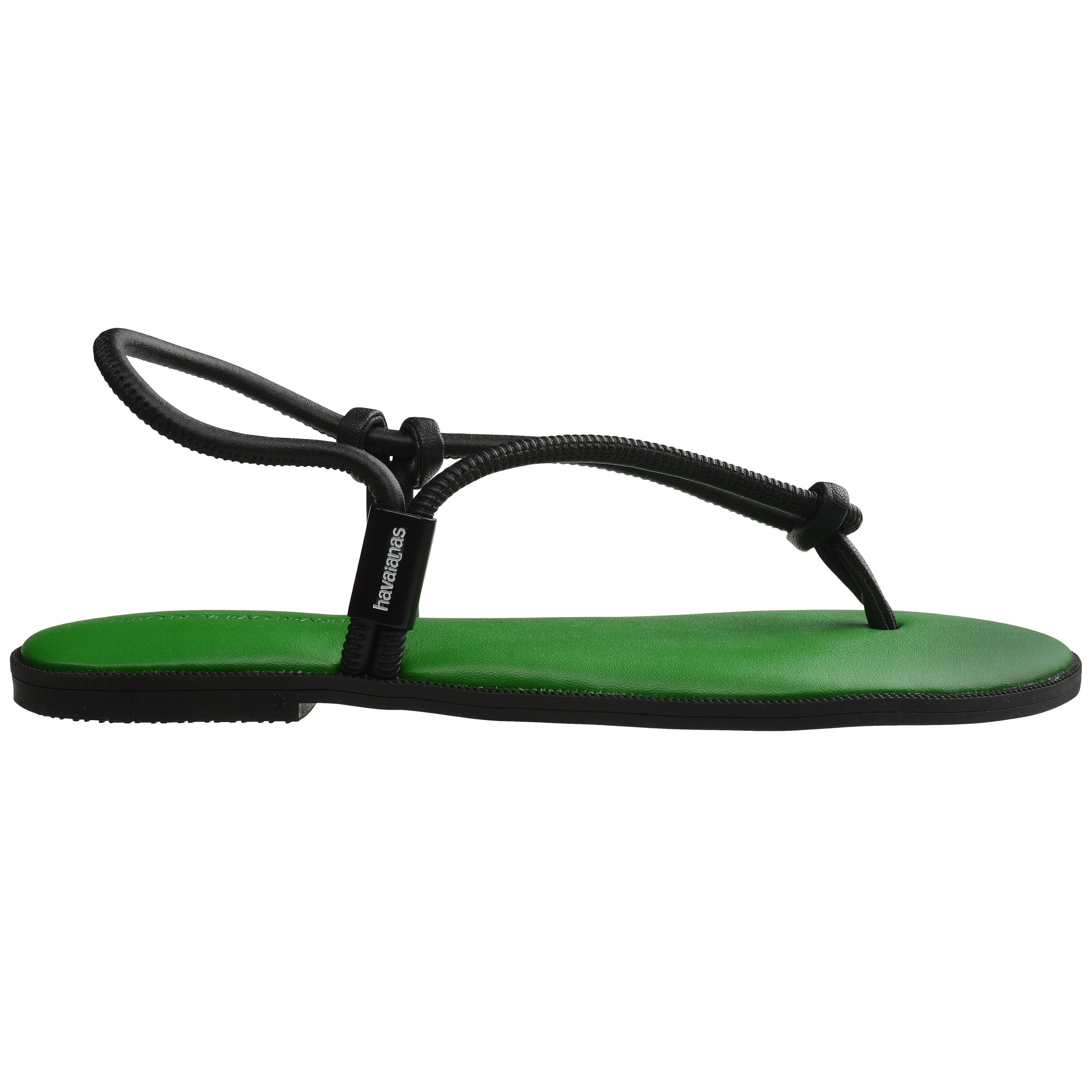 Havaianas Women's Una Sandl Flip Flops - Green - 3