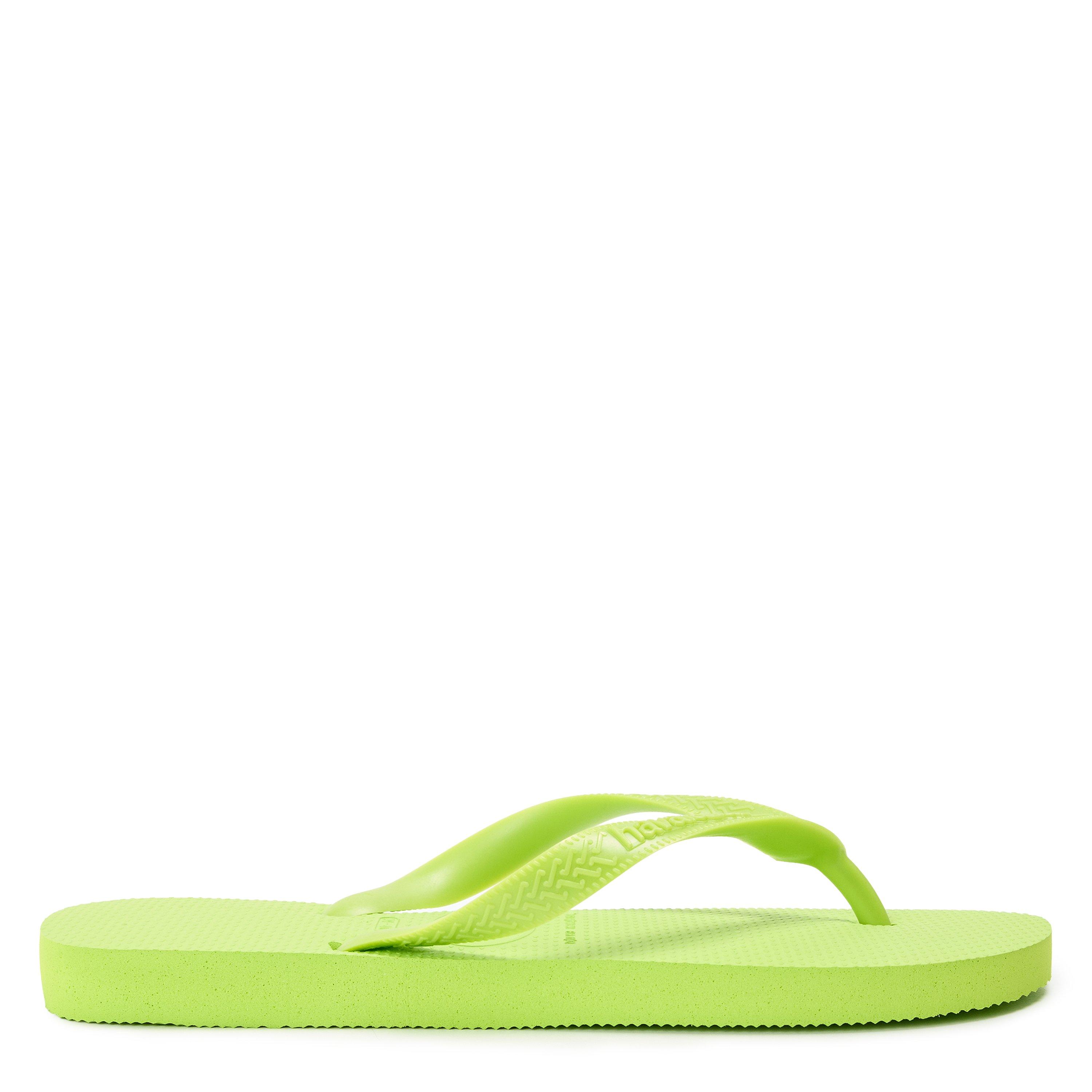 Lemon Green - Havaianas - Women's Top Leaf Green Flip Flops - 1