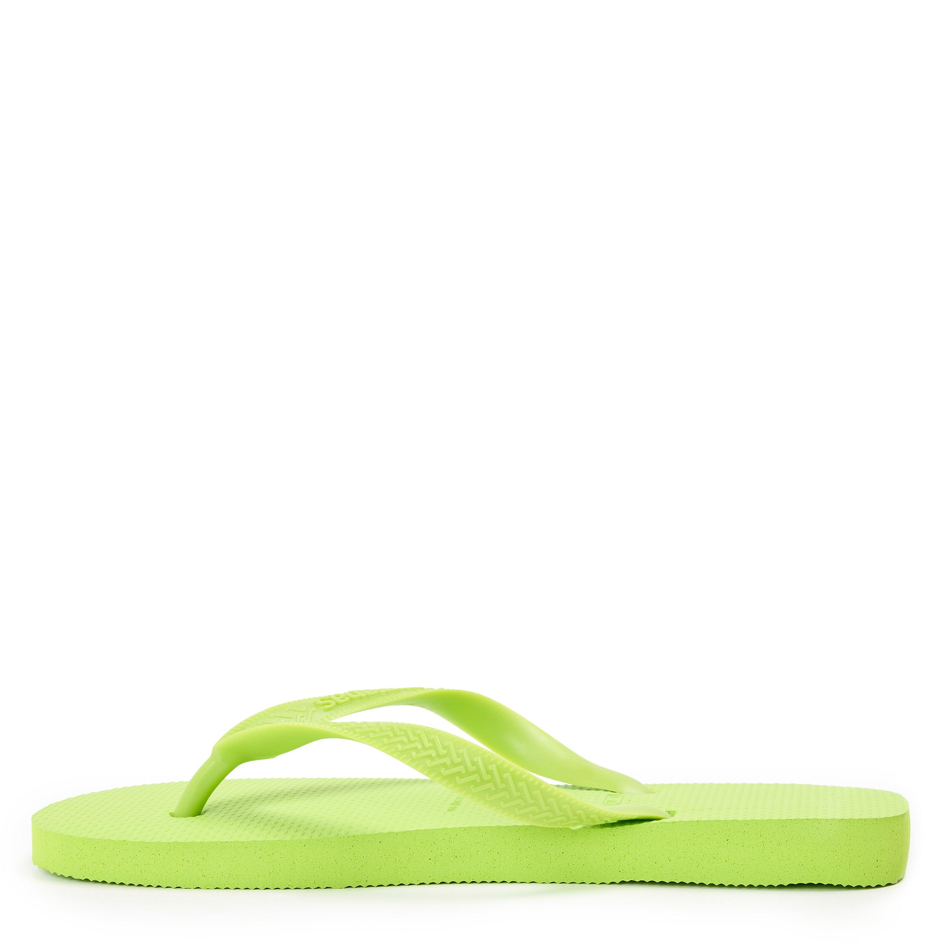 Lemon Green - Havaianas - Hav. Top Leaf Green 37/38 Flip Flops Womens - 2