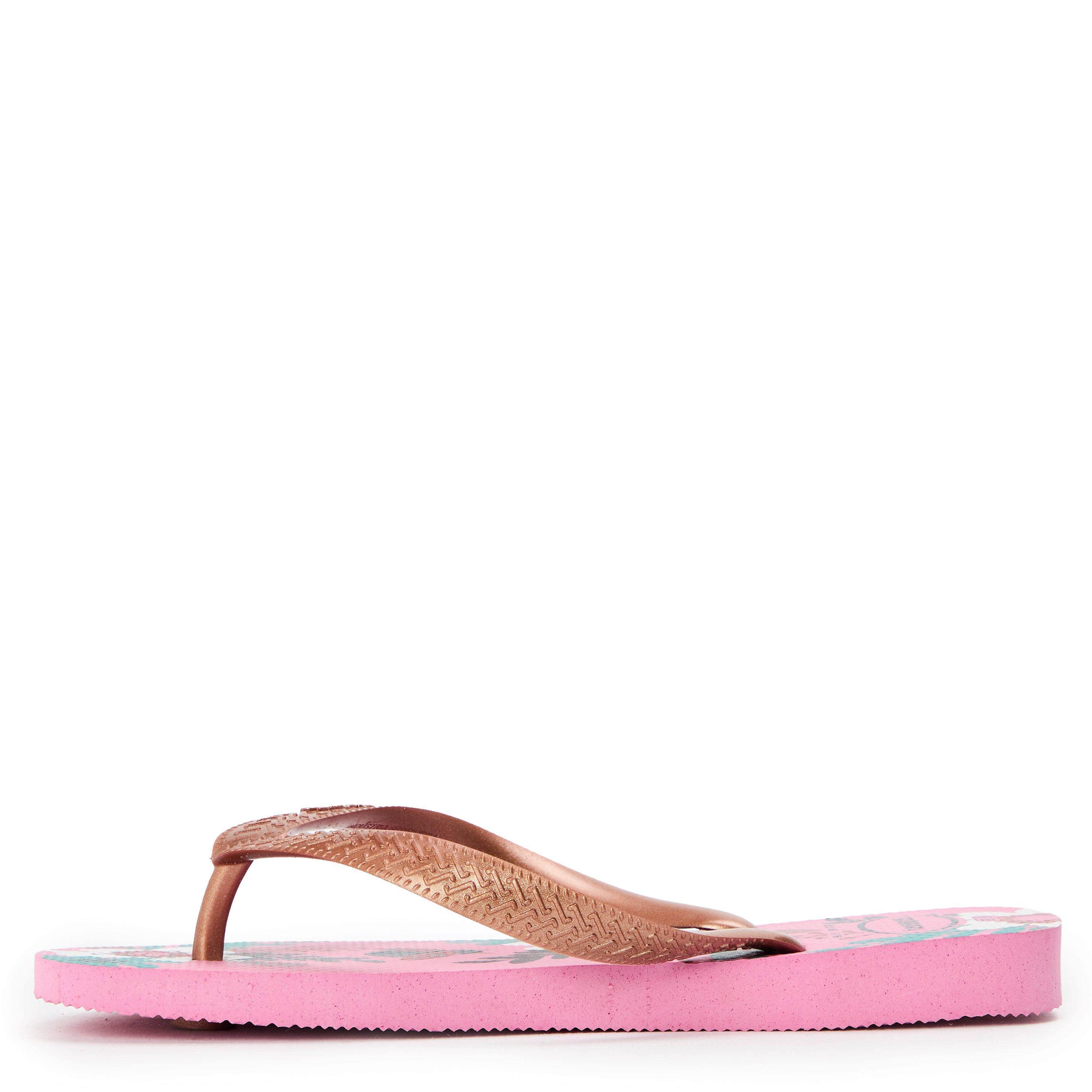 Pink Lemonade - Havaianas - Hav. Kids Flores Pink Lemonade 35/3 Flip Flops Womens - 2