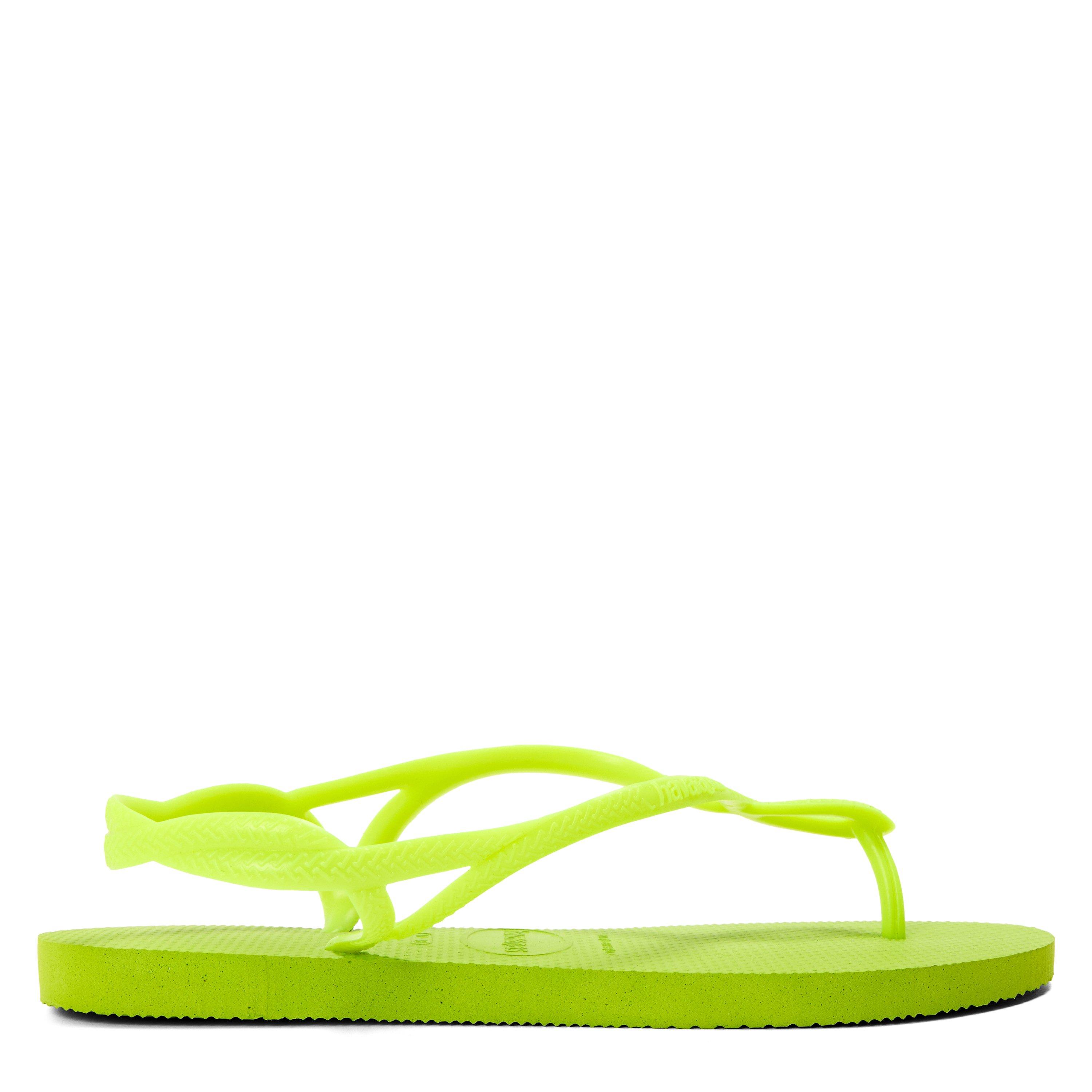Lemon Green - Havaianas - Hav. Luna Ciber Pink 37/38 Flip Flops Womens - 1