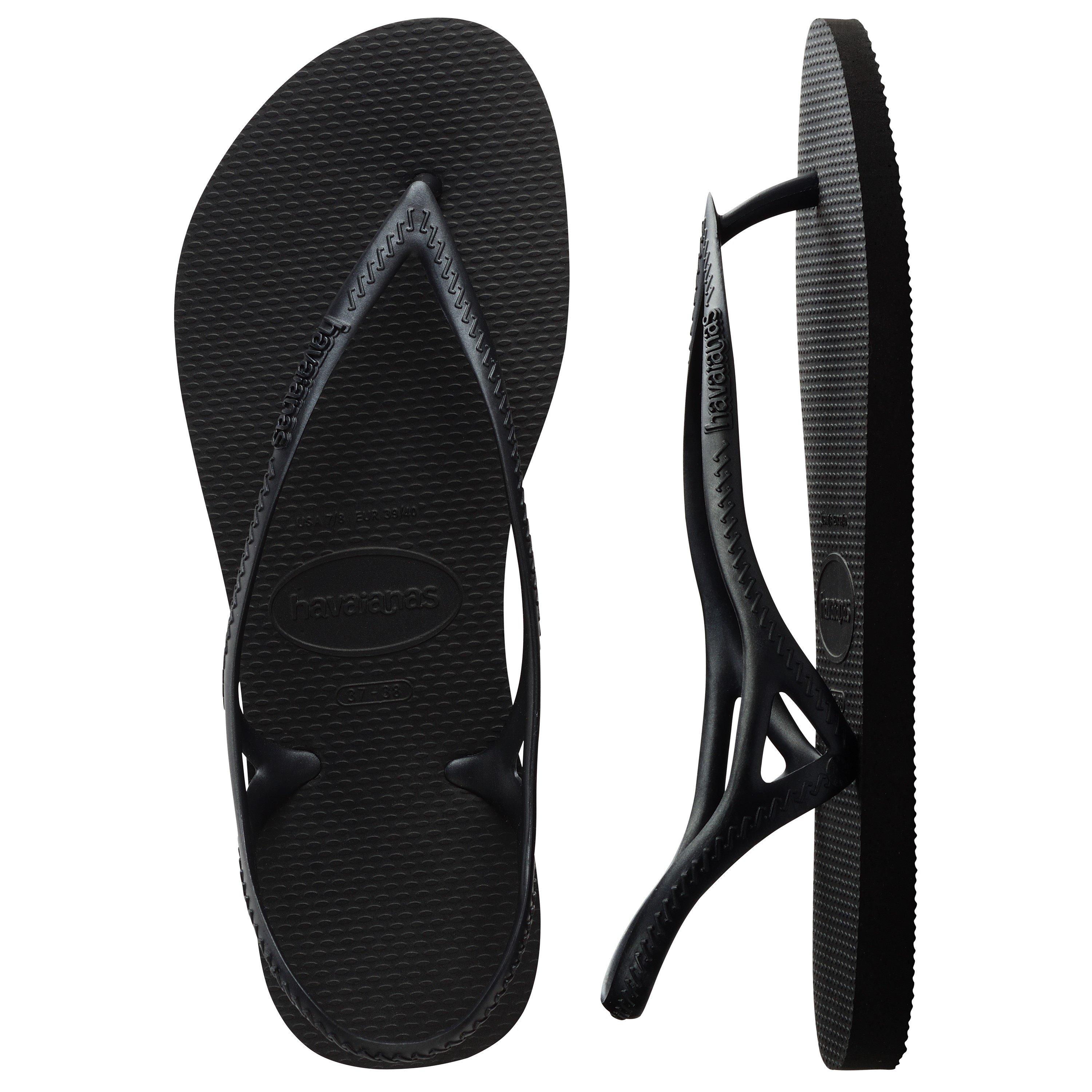Negro - Havaianas - Hav. Sunny Ii Black 35/36 Flip Flops Womens - 3