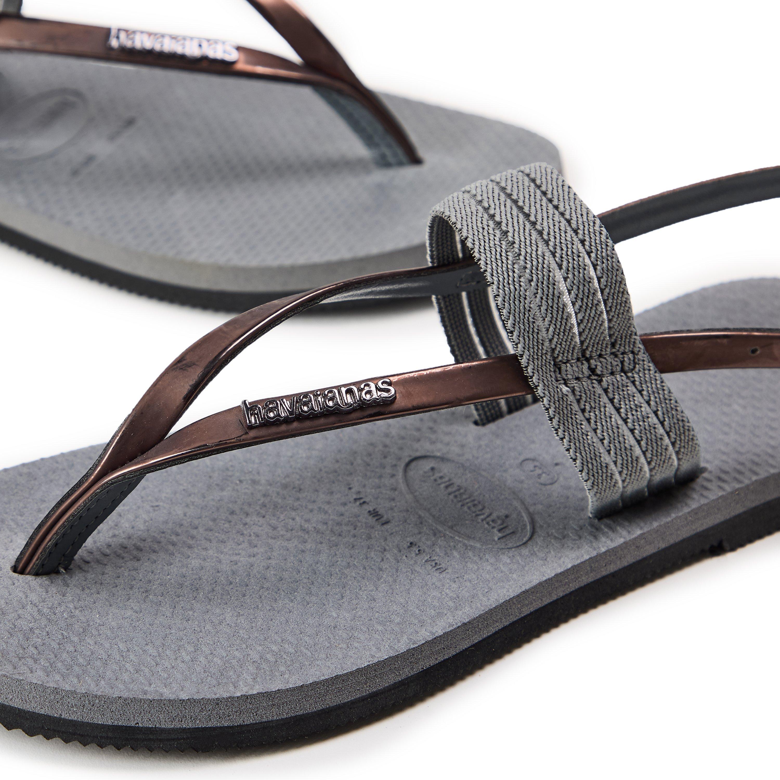 Steel Grey - Havaianas - Hav. You Floripa Steel Grey 035 Flip Flops Womens - 3