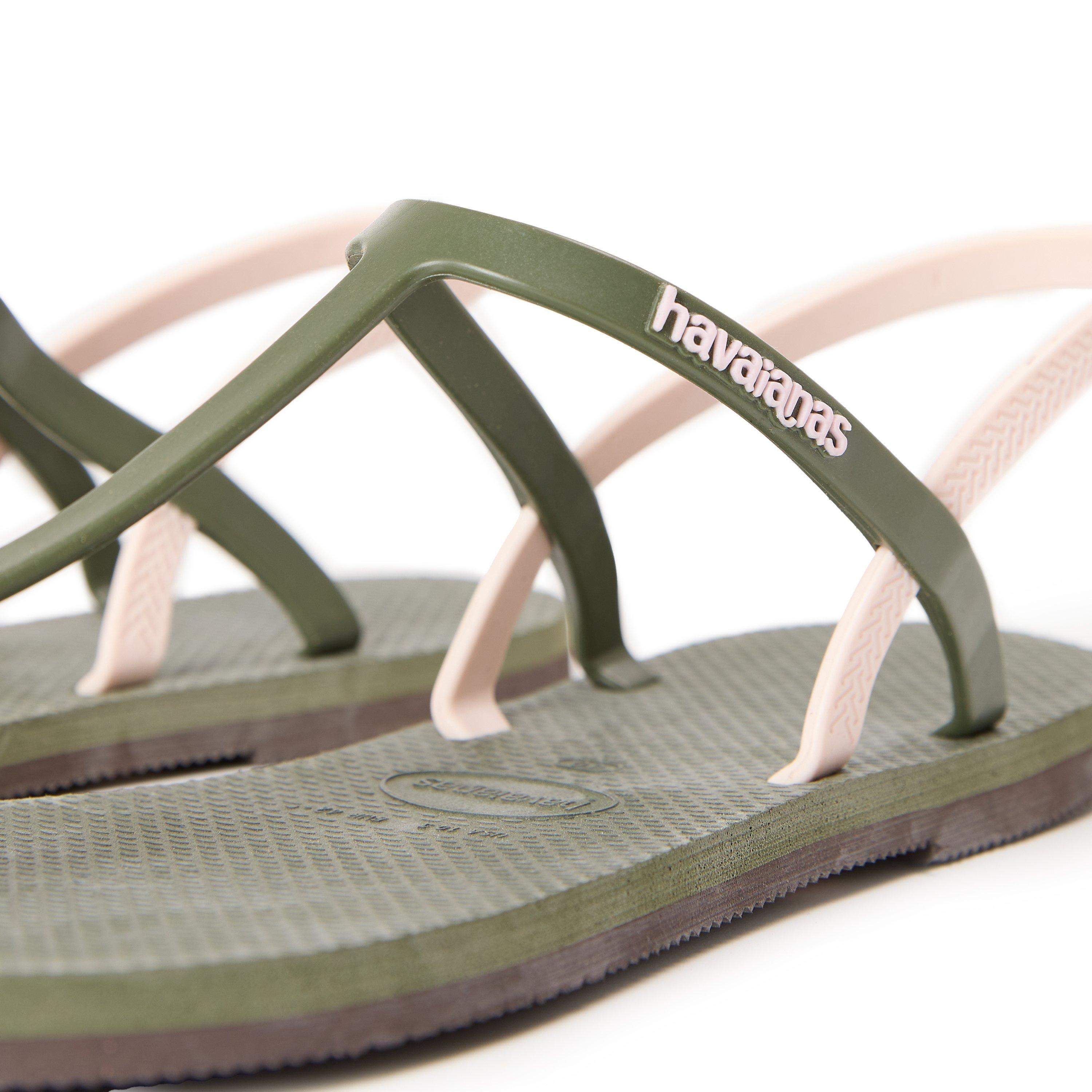 Green - Havaianas - Hav. You Paraty Black 35 Flip Flops Womens - 3