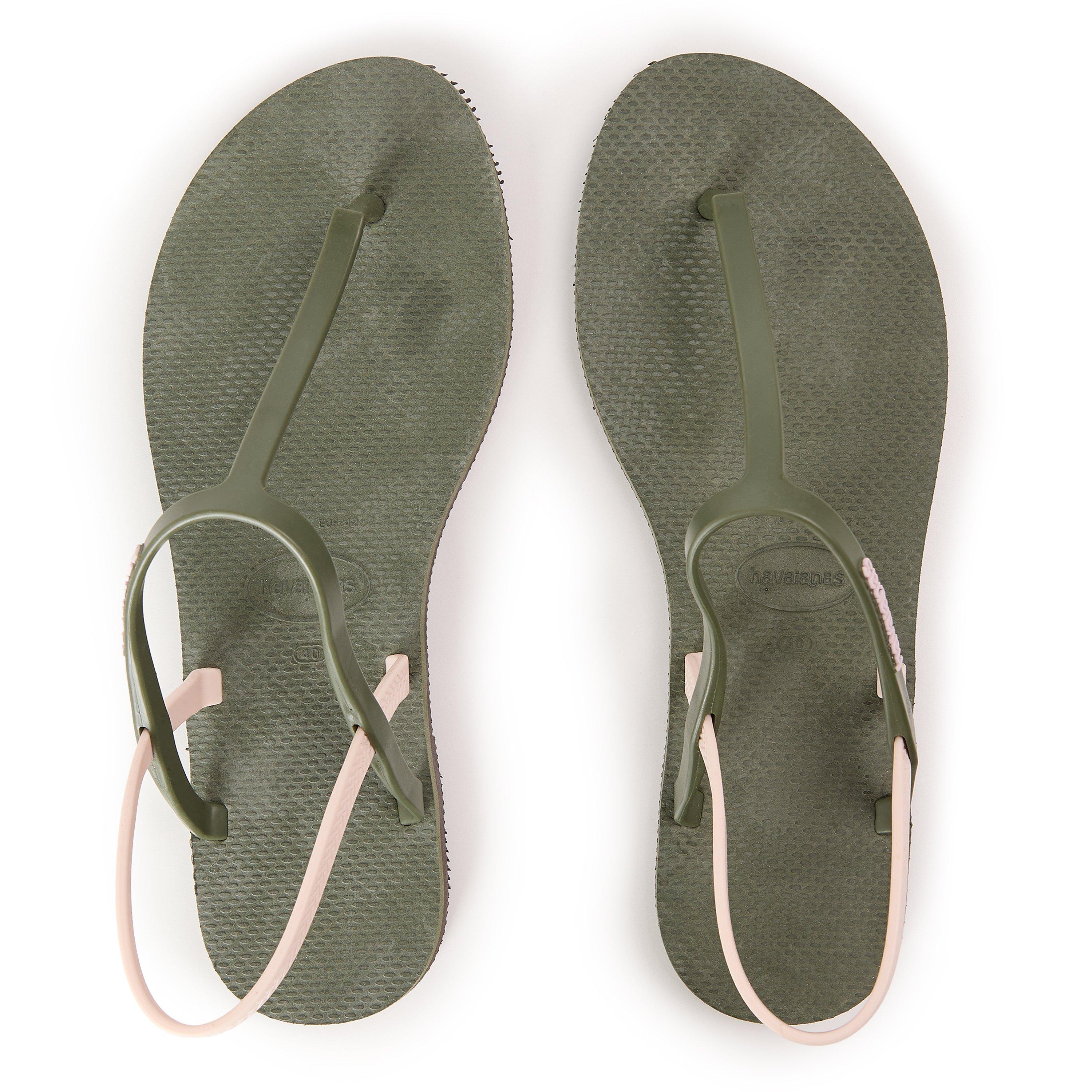 Green - Havaianas - Hav. You Paraty Black 35 Flip Flops Womens - 4