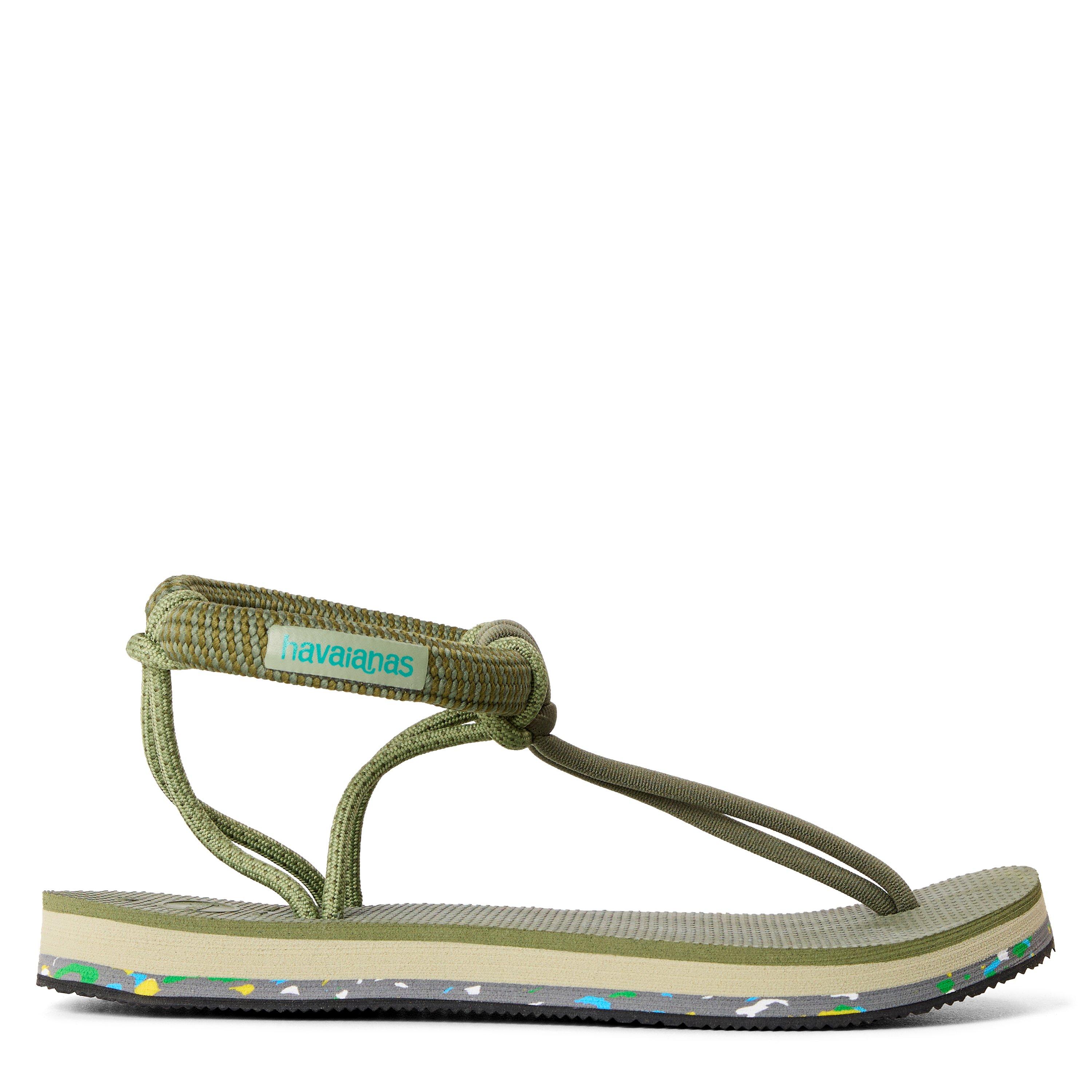 Green - Havaianas - Hav. Cosmo Madrid Ballet Rose 35 Flip Flops Womens - 1