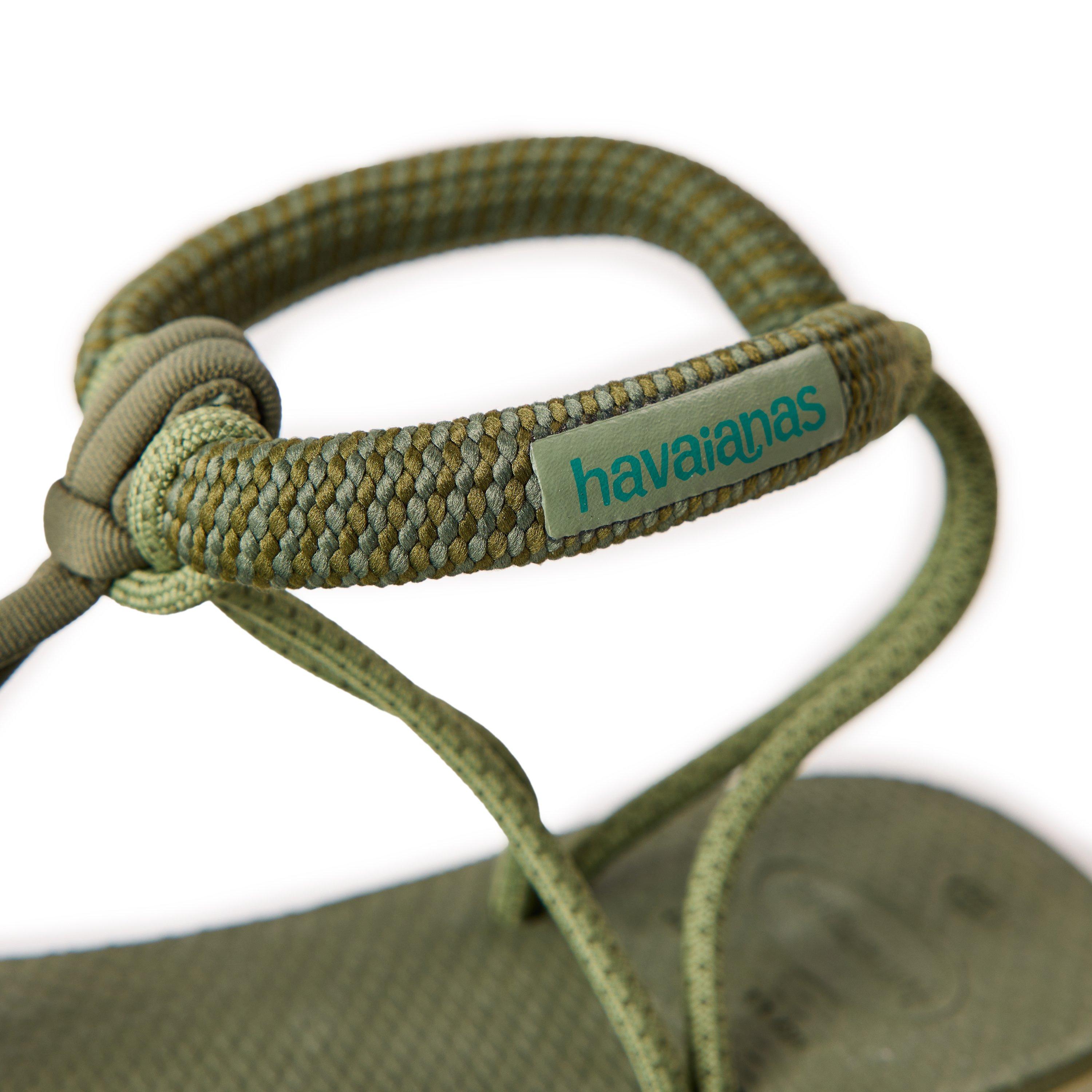 Green - Havaianas - Hav. Cosmo Madrid Ballet Rose 35 Flip Flops Womens - 3