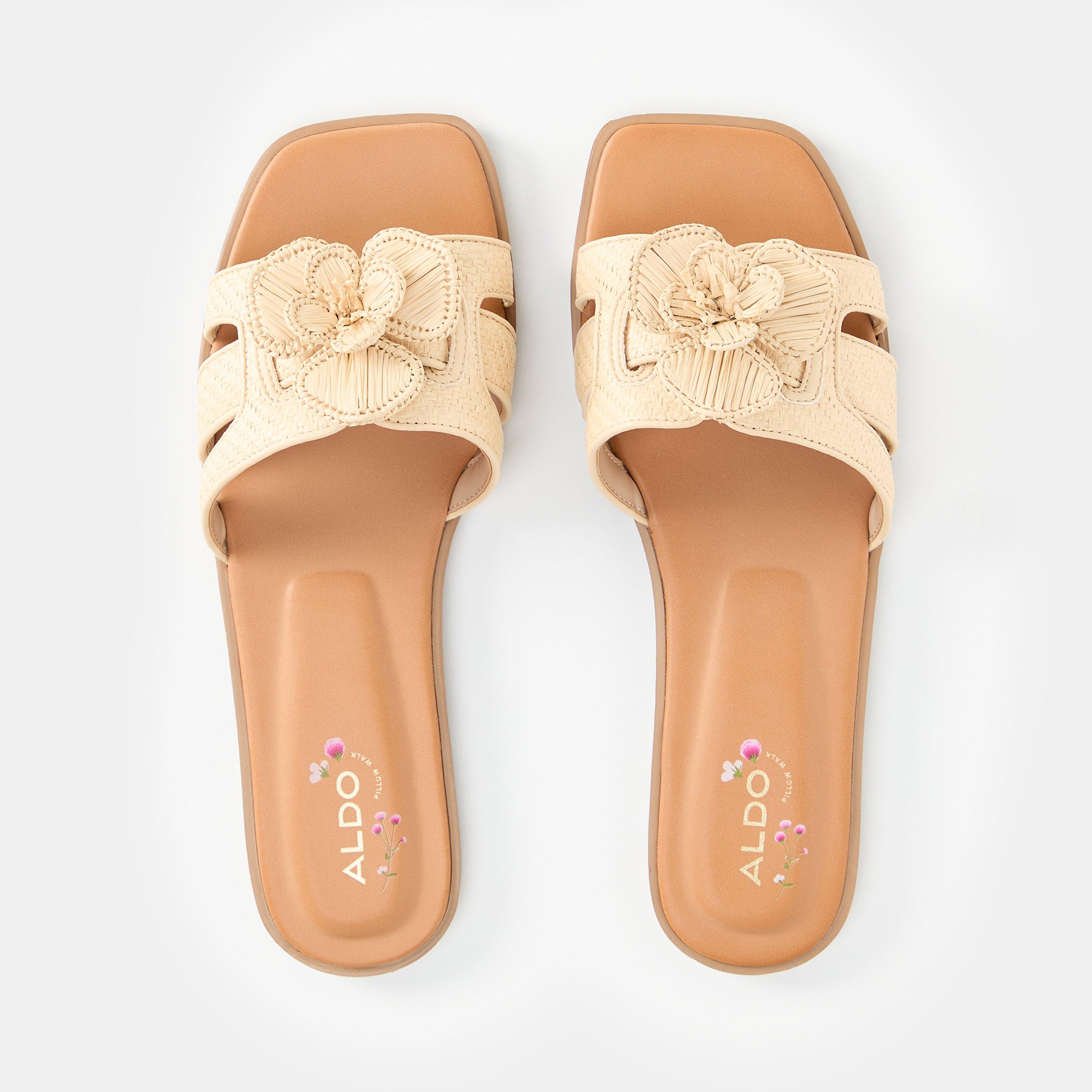 Natural - Aldo - Women's Seaflower Pool Sliders - 5