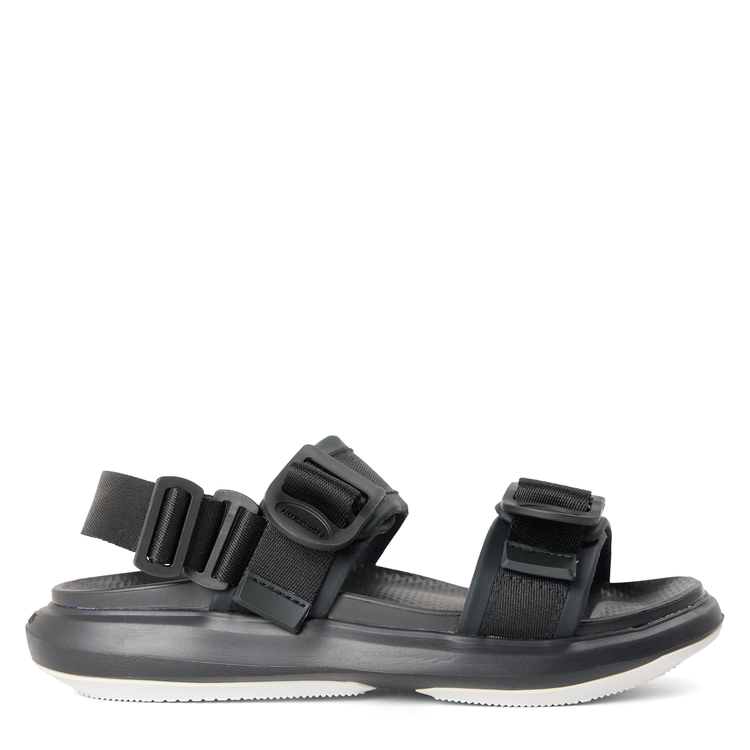 Havaianas Women's Street Tokyo Beige Flip Flops - Black - 4