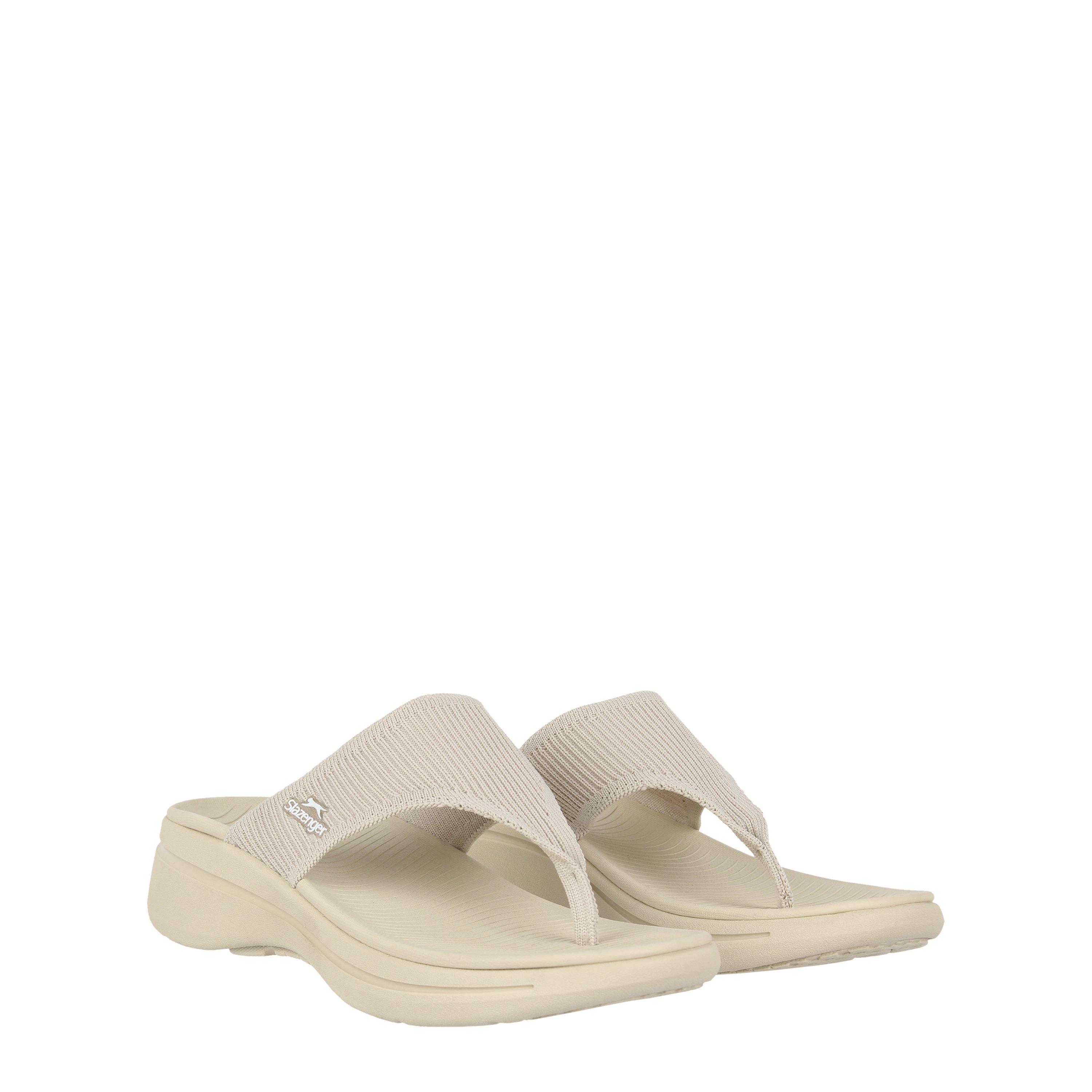 Beige - Slazenger - Slaz Strap Flip Flops - 3