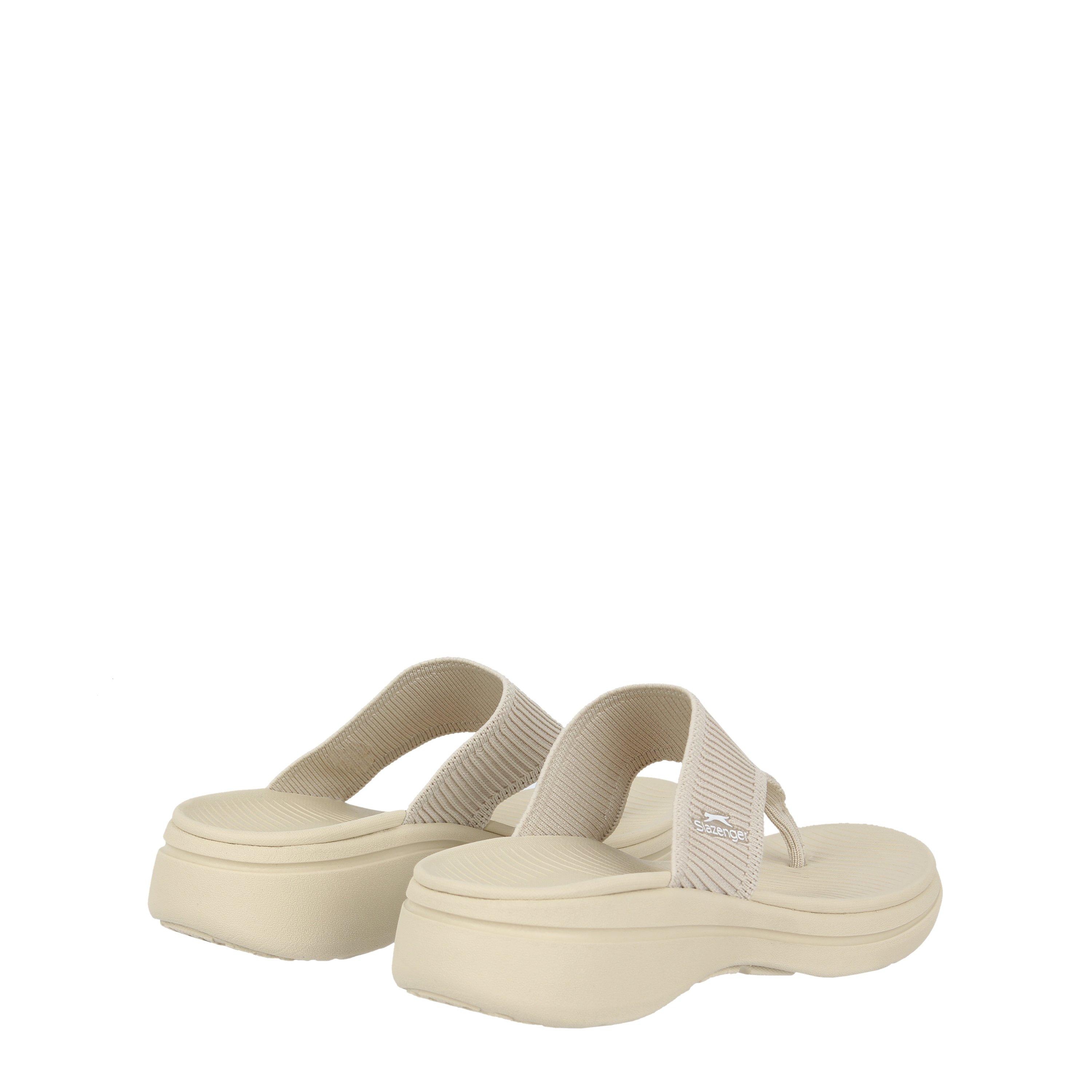Beige - Slazenger - Slaz Strap Flip Flops - 4