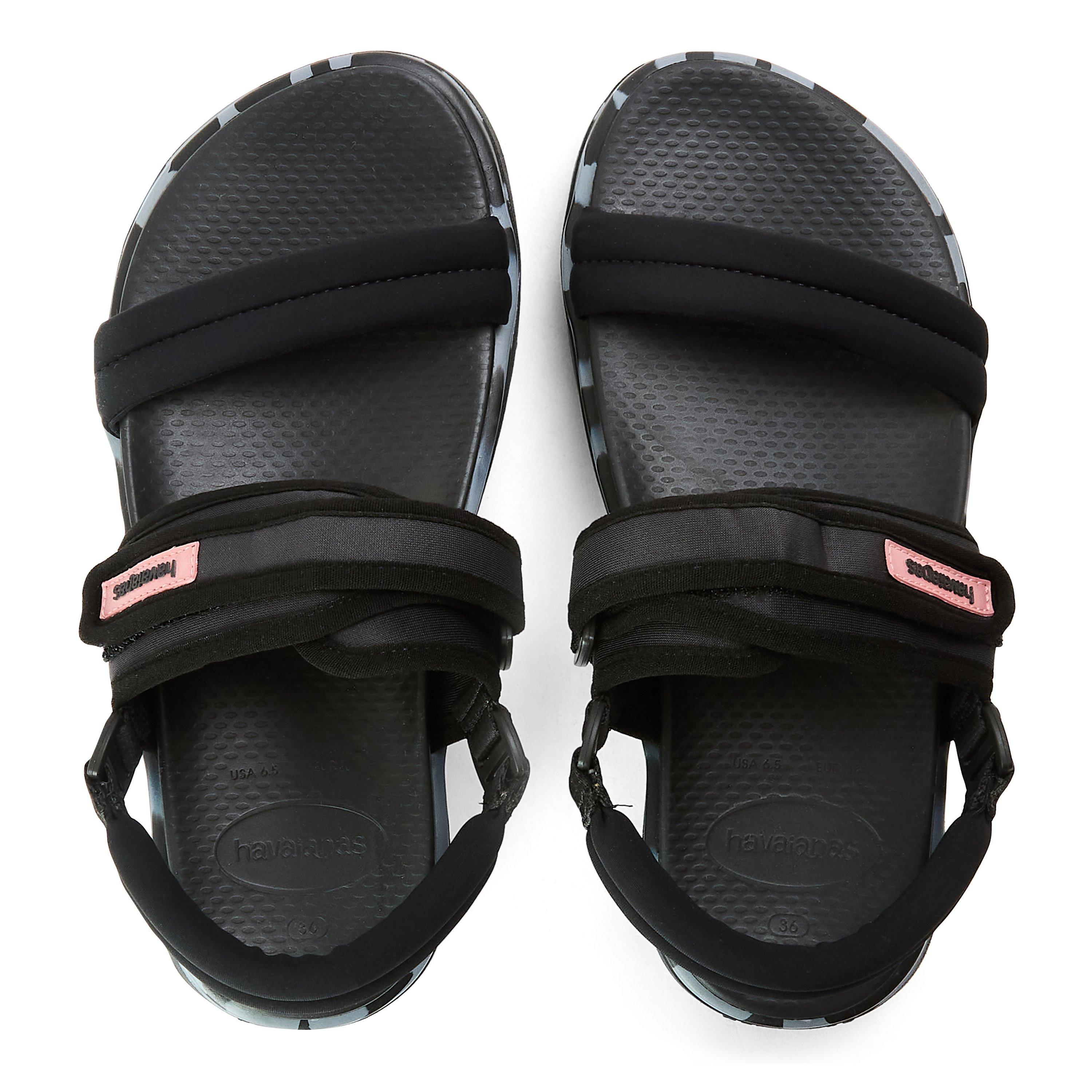 Black - Havaianas - Hav. Street Shanghai Black 038 Flip Flops Womens - 4