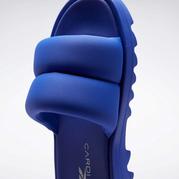 ULTIMA PURPLE - Reebok - Cardi B Womens Slide Sandals - 7