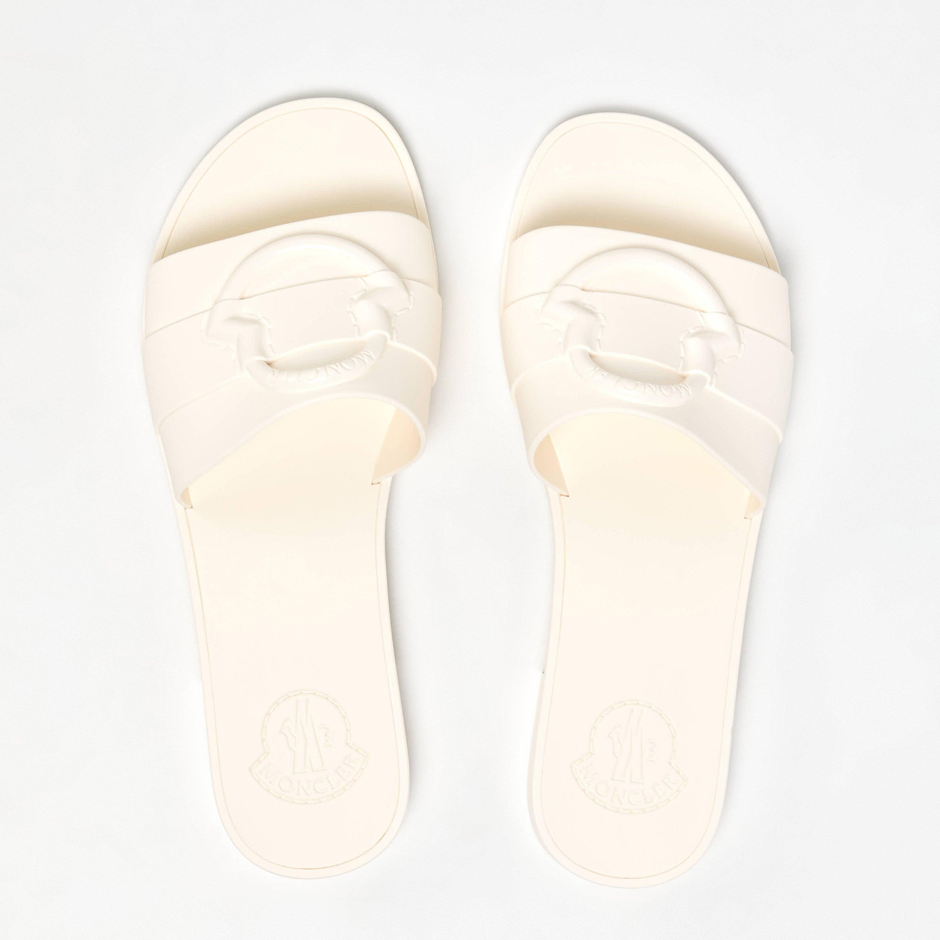 White 035 - Moncler - Women's Pool Sliders - 5