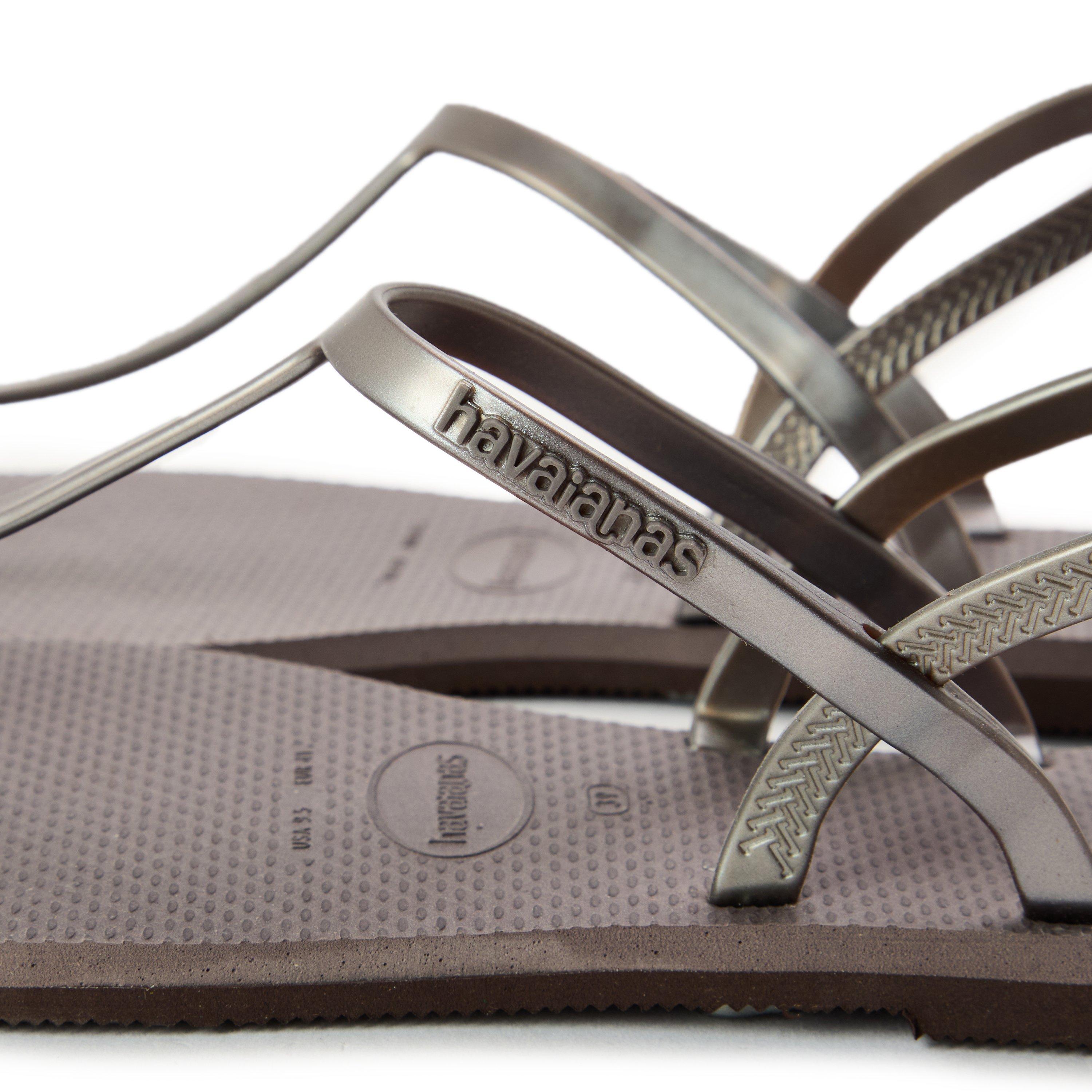 Fog - Havaianas - Hav. You Paraty Metallic Rj Fog 039 Flip Flops Womens - 3
