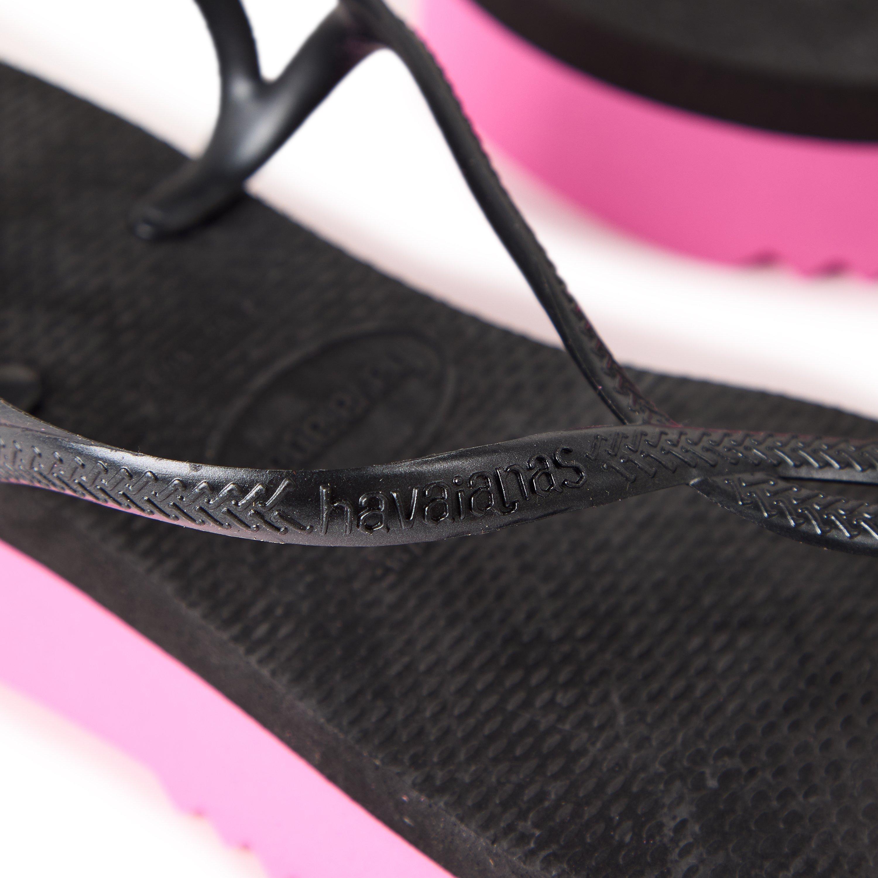 Pink - Havaianas - Hav. Luna Platform Cool Crocus Rose Flip Flops Womens - 3