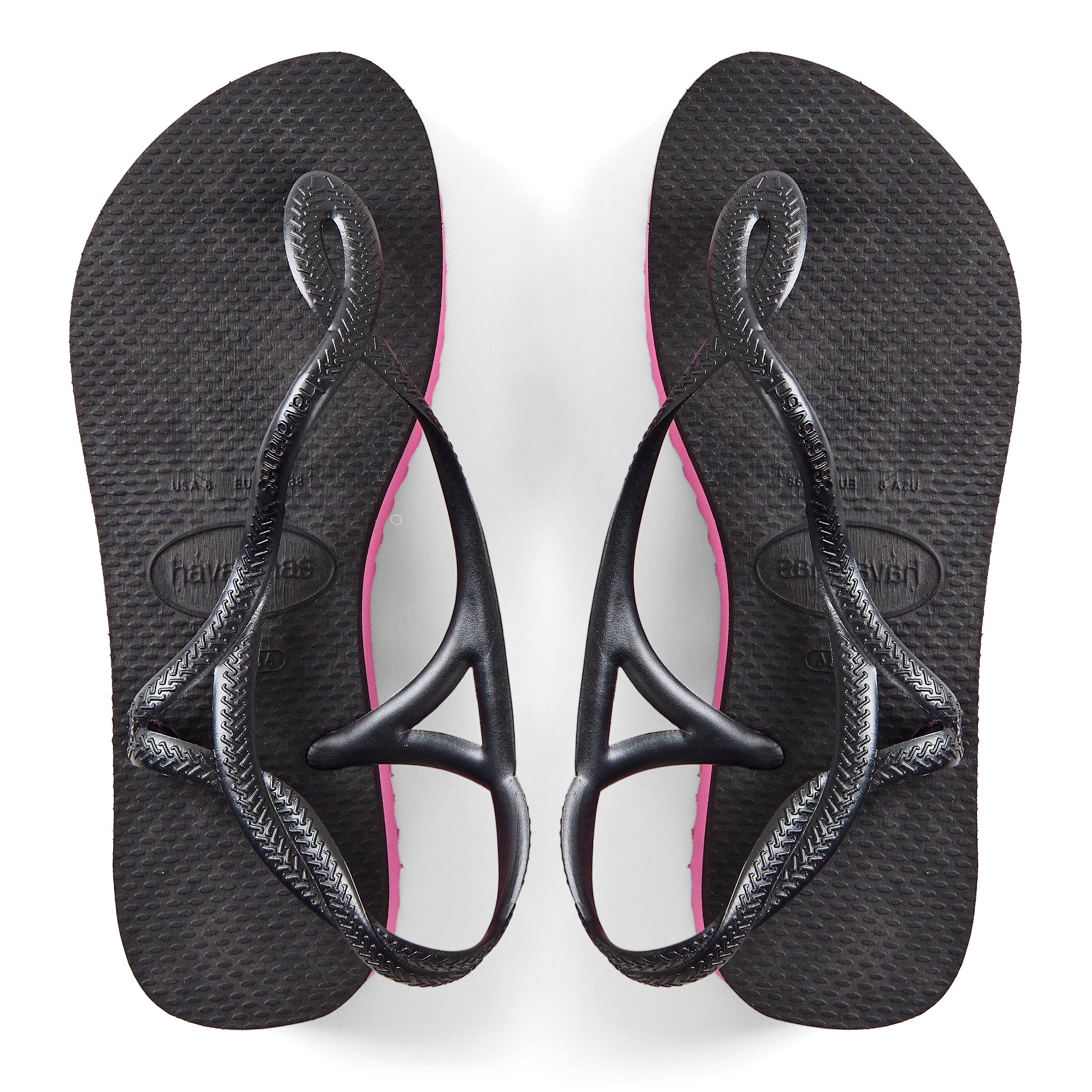 Pink - Havaianas - Hav. Luna Platform Cool Crocus Rose Flip Flops Womens - 4