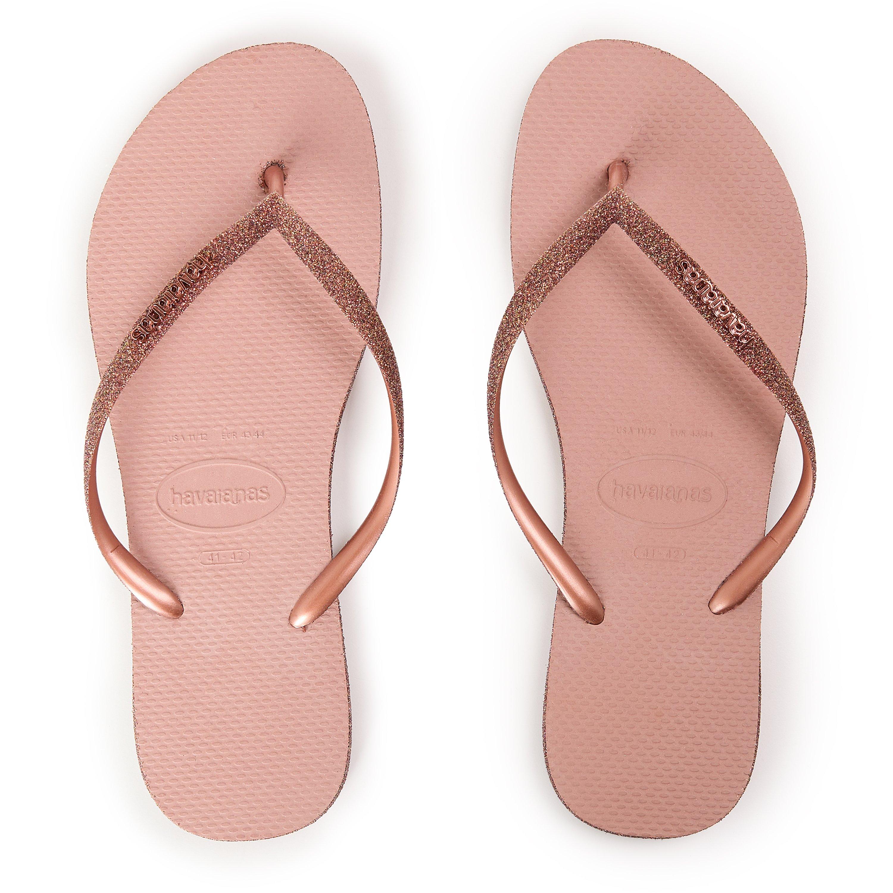 Rocus Rose - Havaianas - Hav. Slim Sparkle Ii Crocus Rose 35 Flip Flops Womens - 3