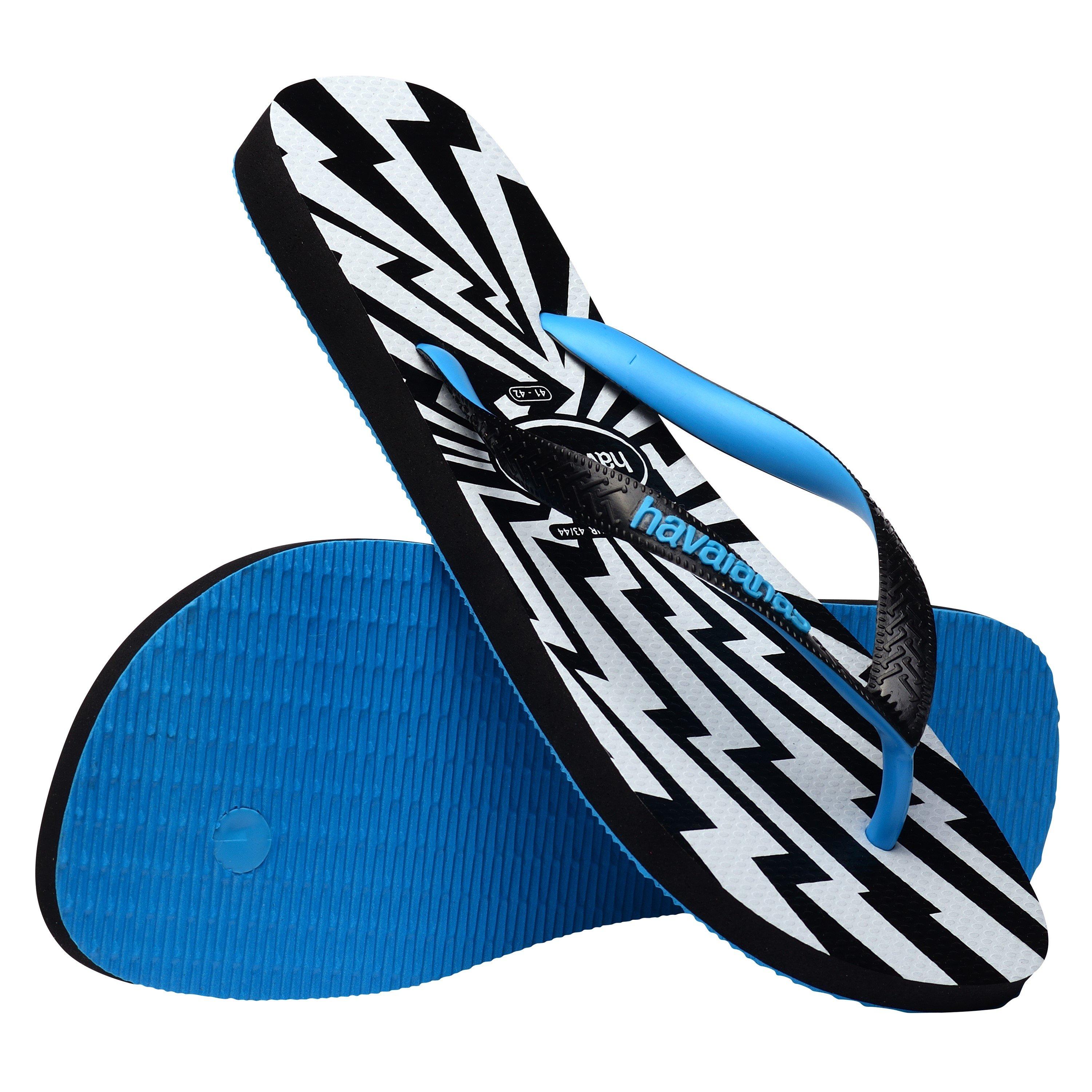 Bianco/Nero - Havaianas - Hav. Slim Daisy Caitti White/Black Flip Flops Womens - 3