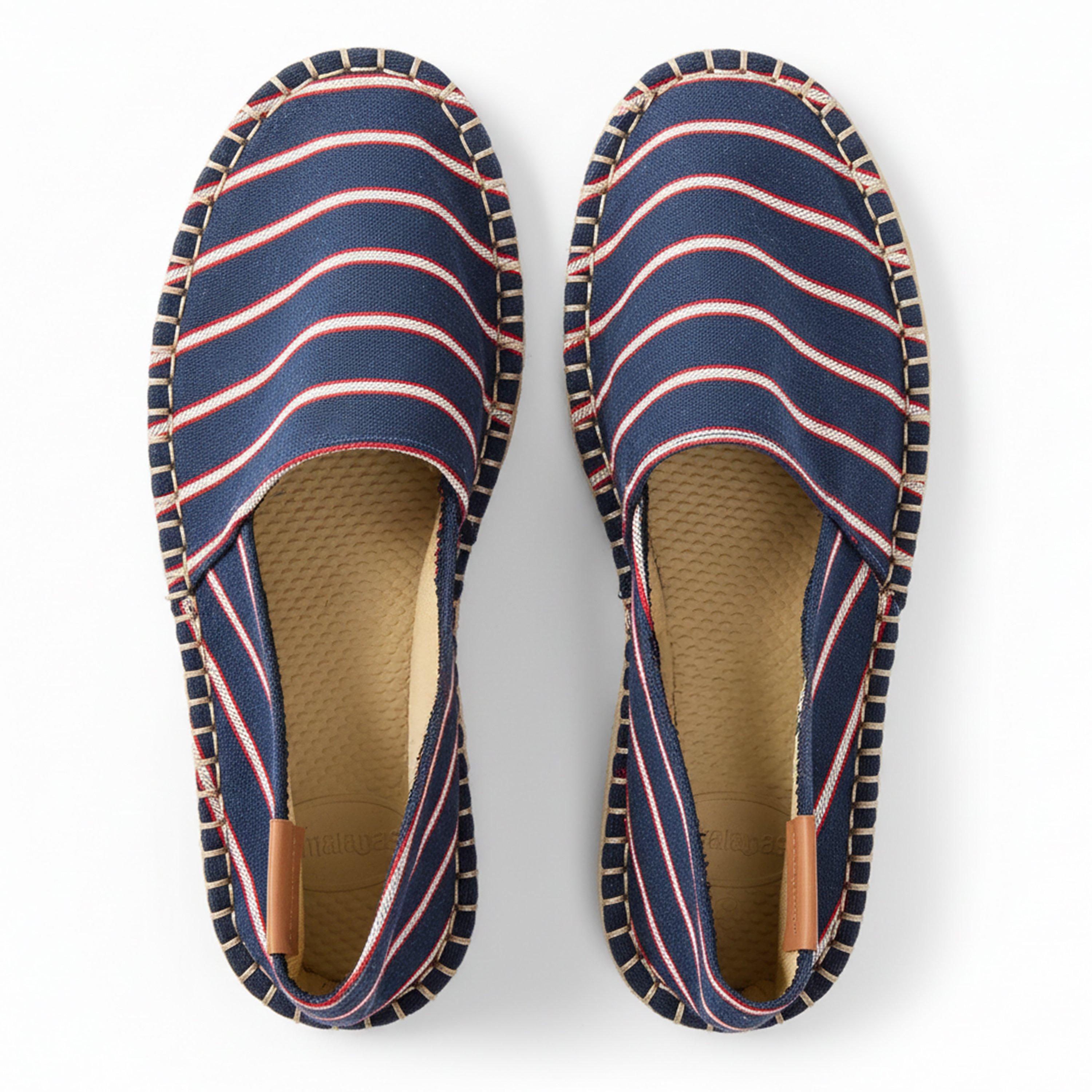 Blauw/Rood - Havaianas - Hav. Origine Iv Print Sand/Navy Blu Flip Flops Womens - 4