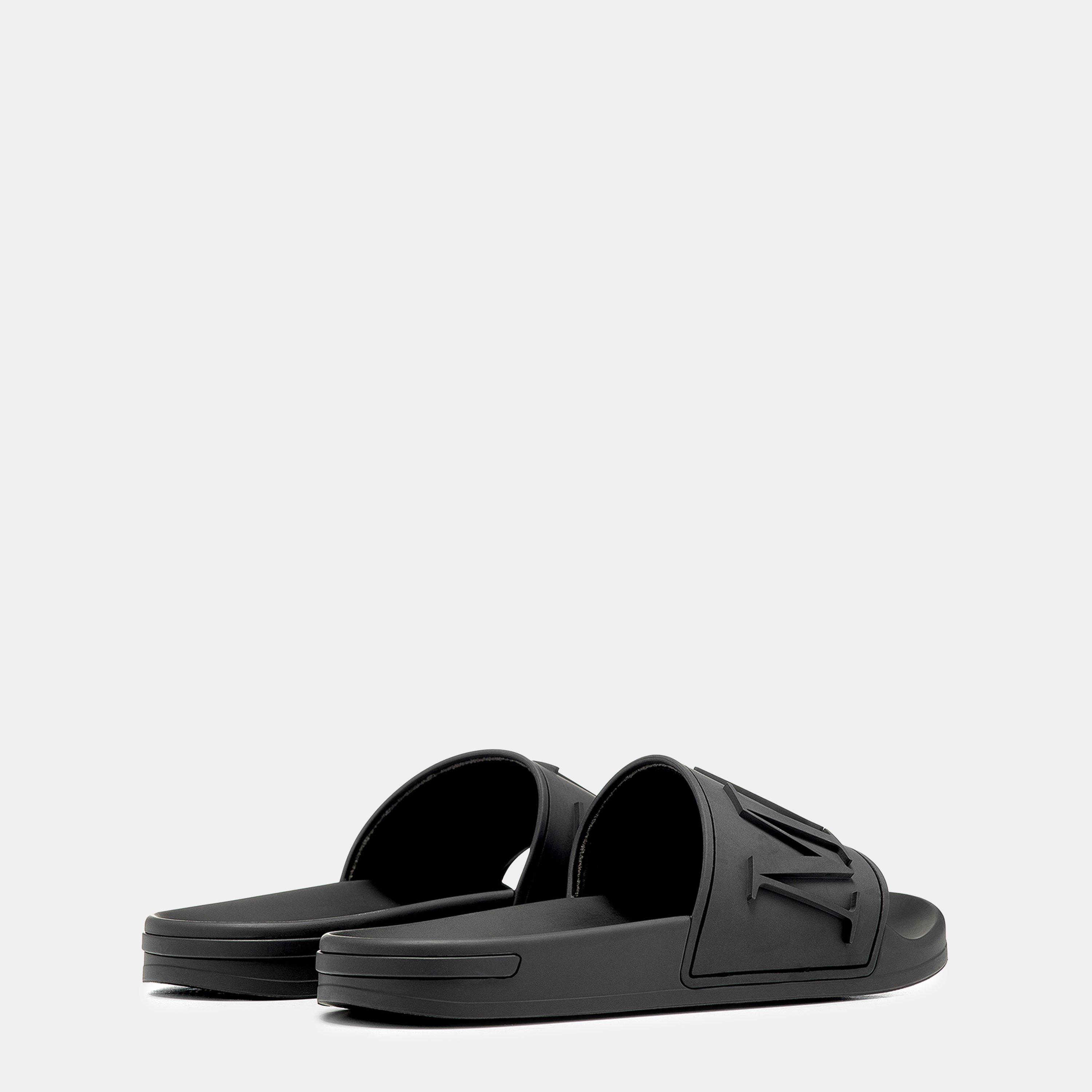 Black Black - Mallet - Embossed Logo Slides - 3