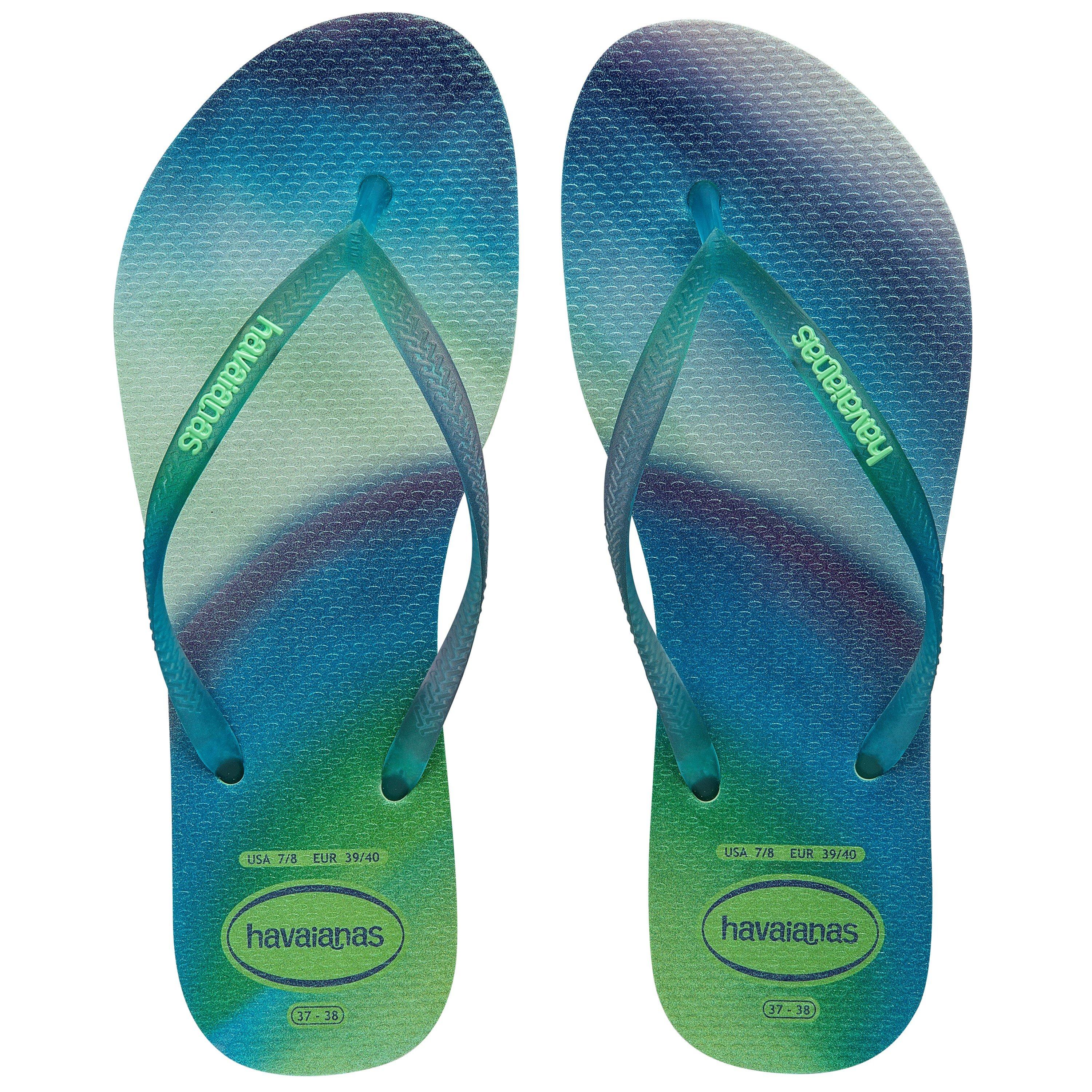 Citronella - Havaianas - Hav. Slim Metallic Rainbow Citronel Flip Flops Womens - 3