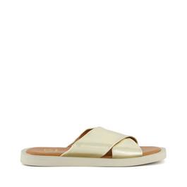 Dune London Licorice Slide Sandals