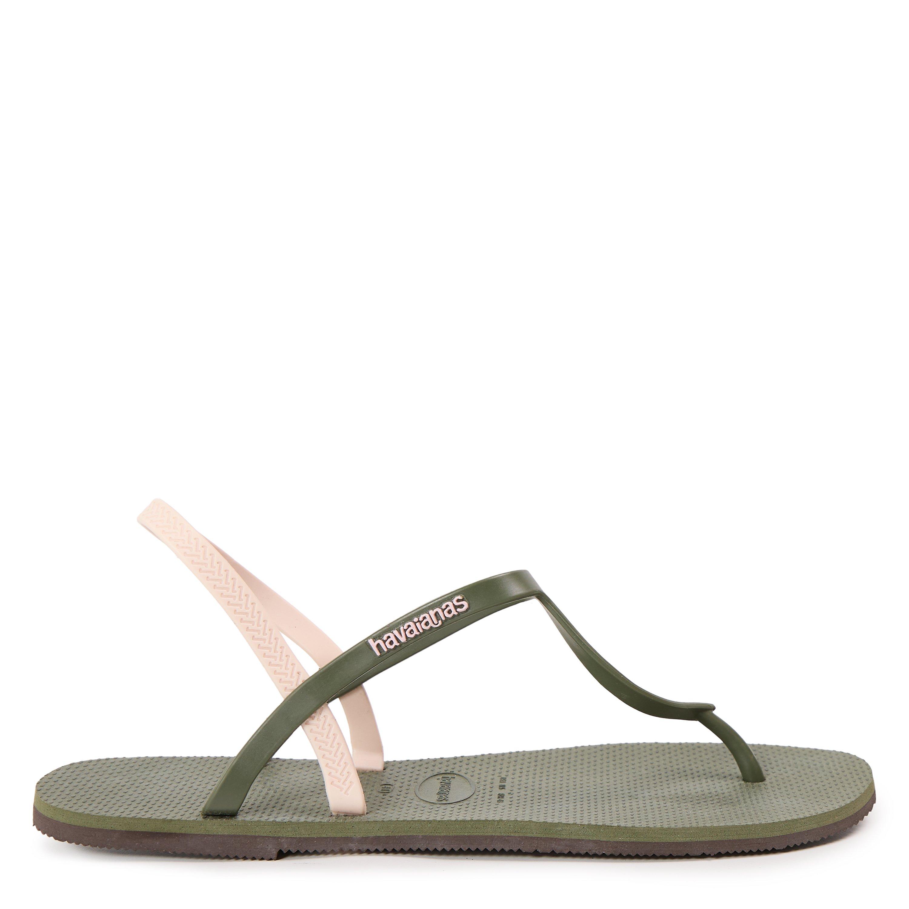 Groen - Havaianas - Hav. You Paraty Green 38 Flip Flops Womens - 1