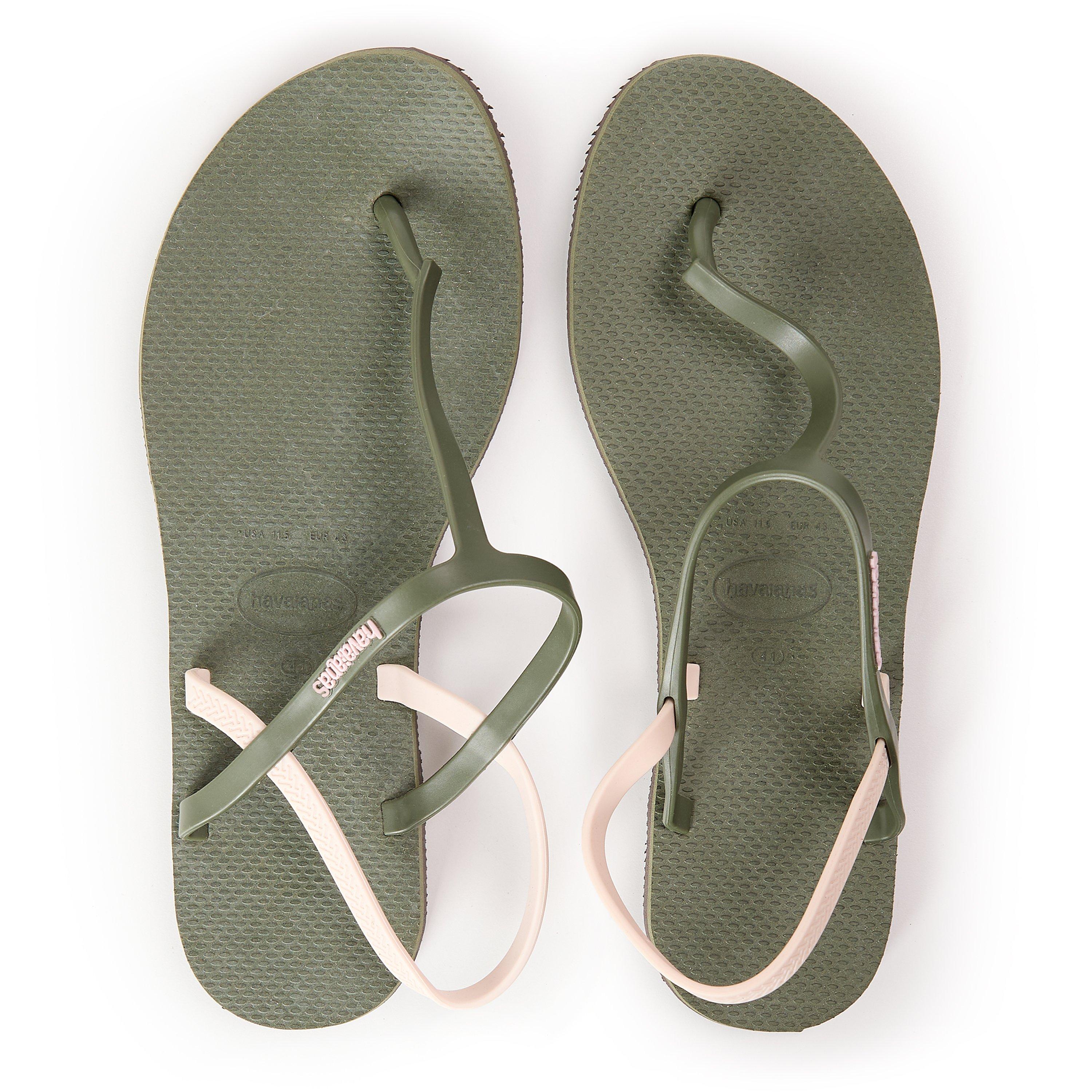 Groen - Havaianas - Hav. You Paraty Green 38 Flip Flops Womens - 4