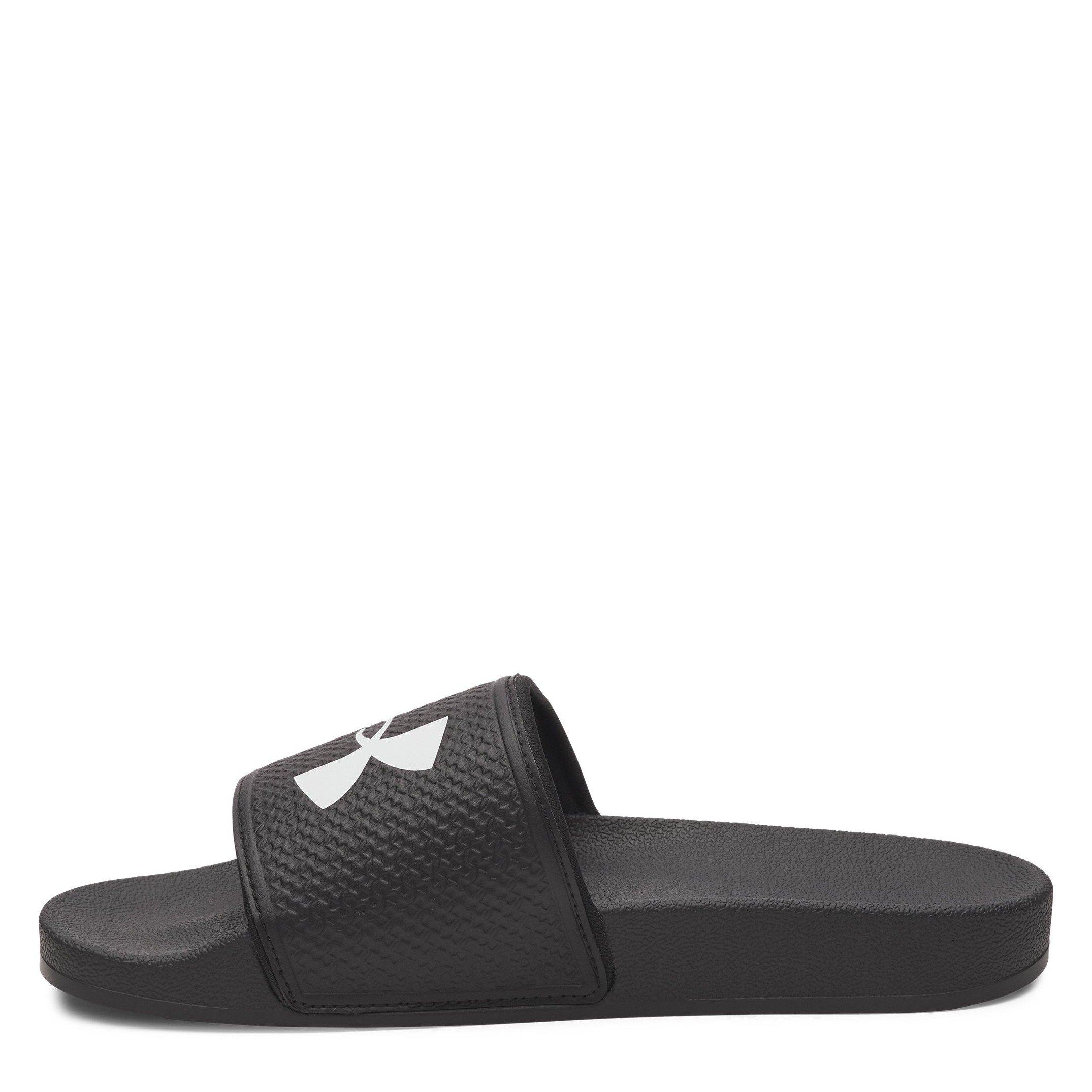 Black/Blk/White - Under Armour - Women's Slider - 2