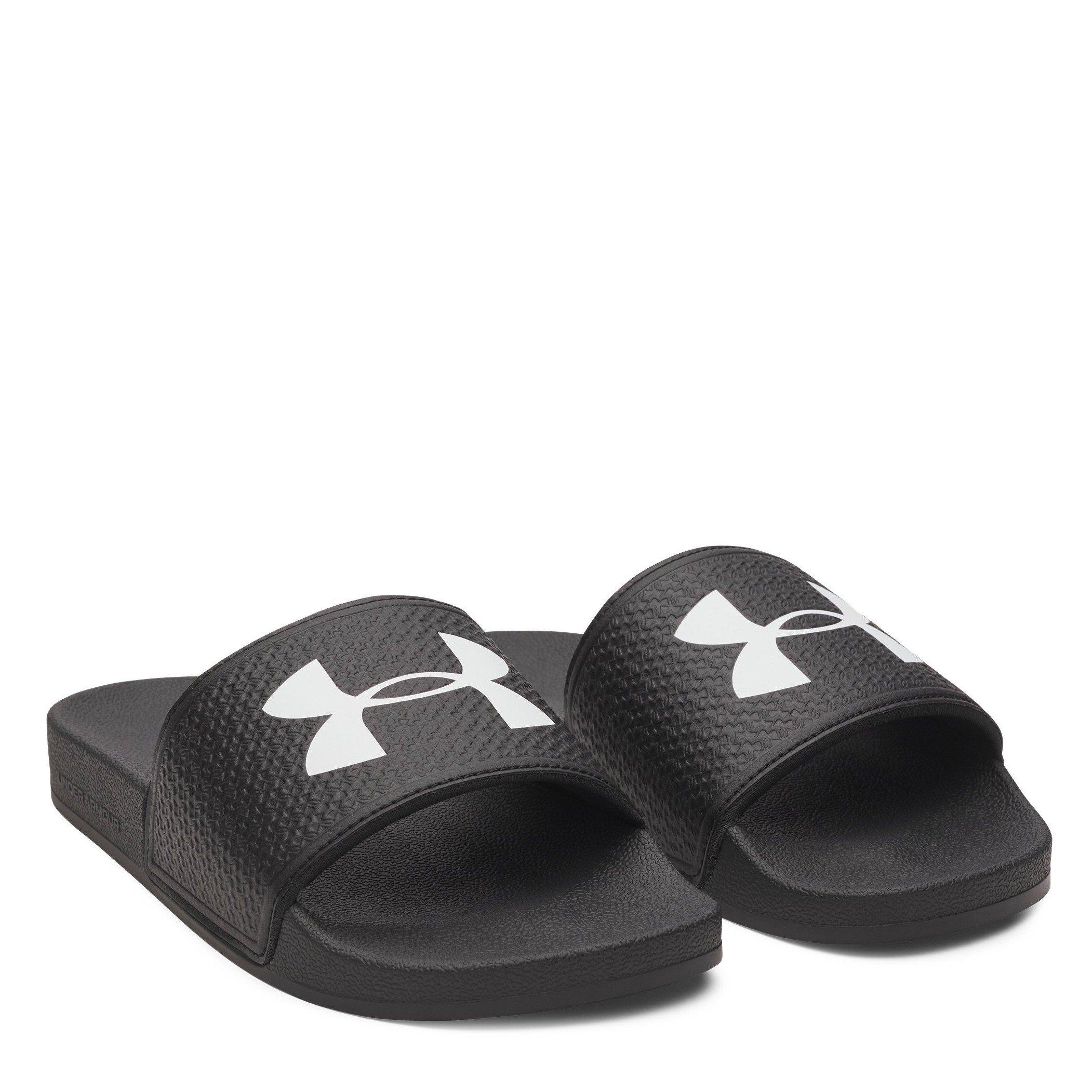 Black/Blk/White - Under Armour - Women's Slider - 5