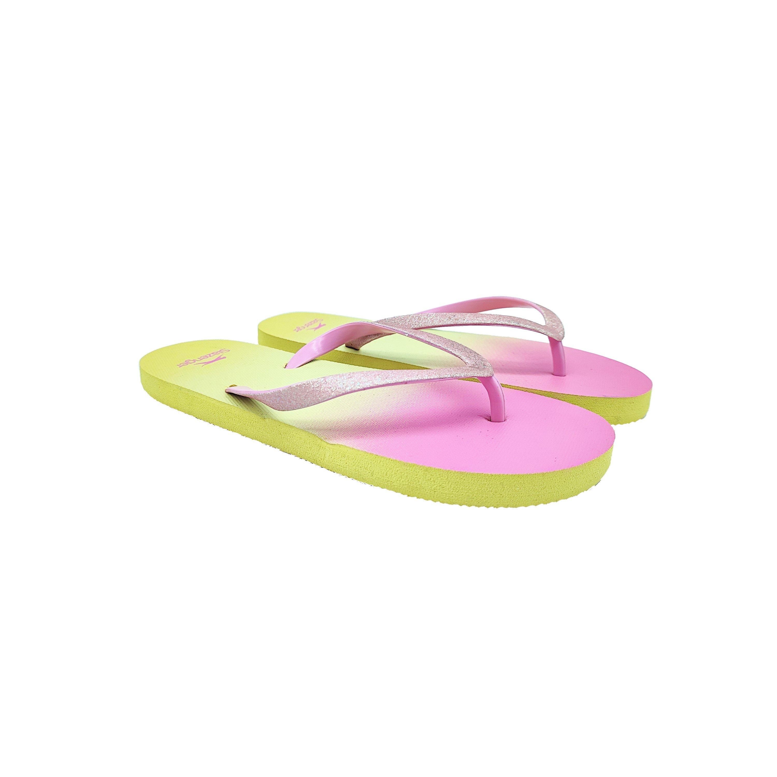 Pink/Yel/Glitt - Slazenger - Multicoloured Flip Flops Womens - 3