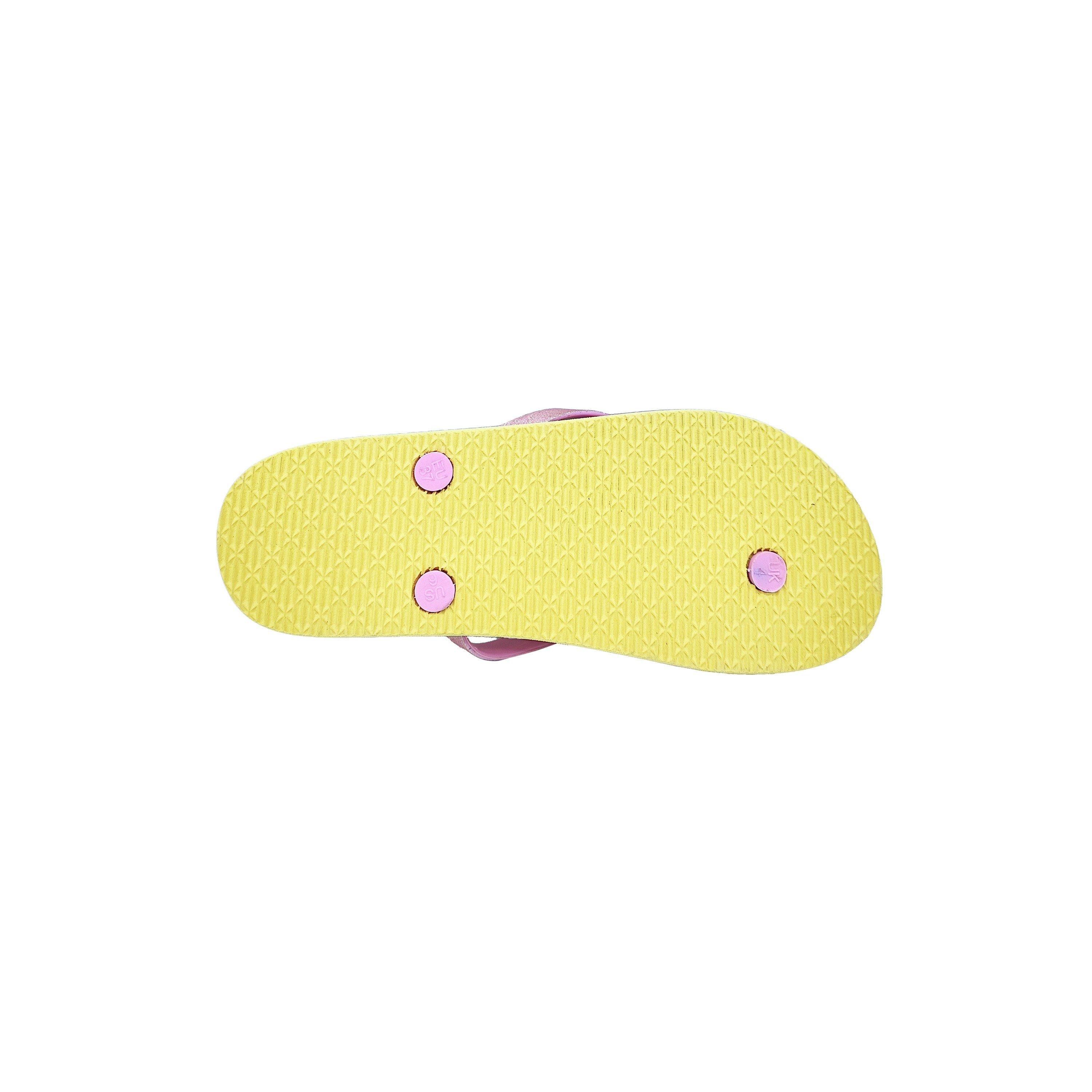 Pink/Yel/Glitt - Slazenger - Multicoloured Flip Flops Womens - 6