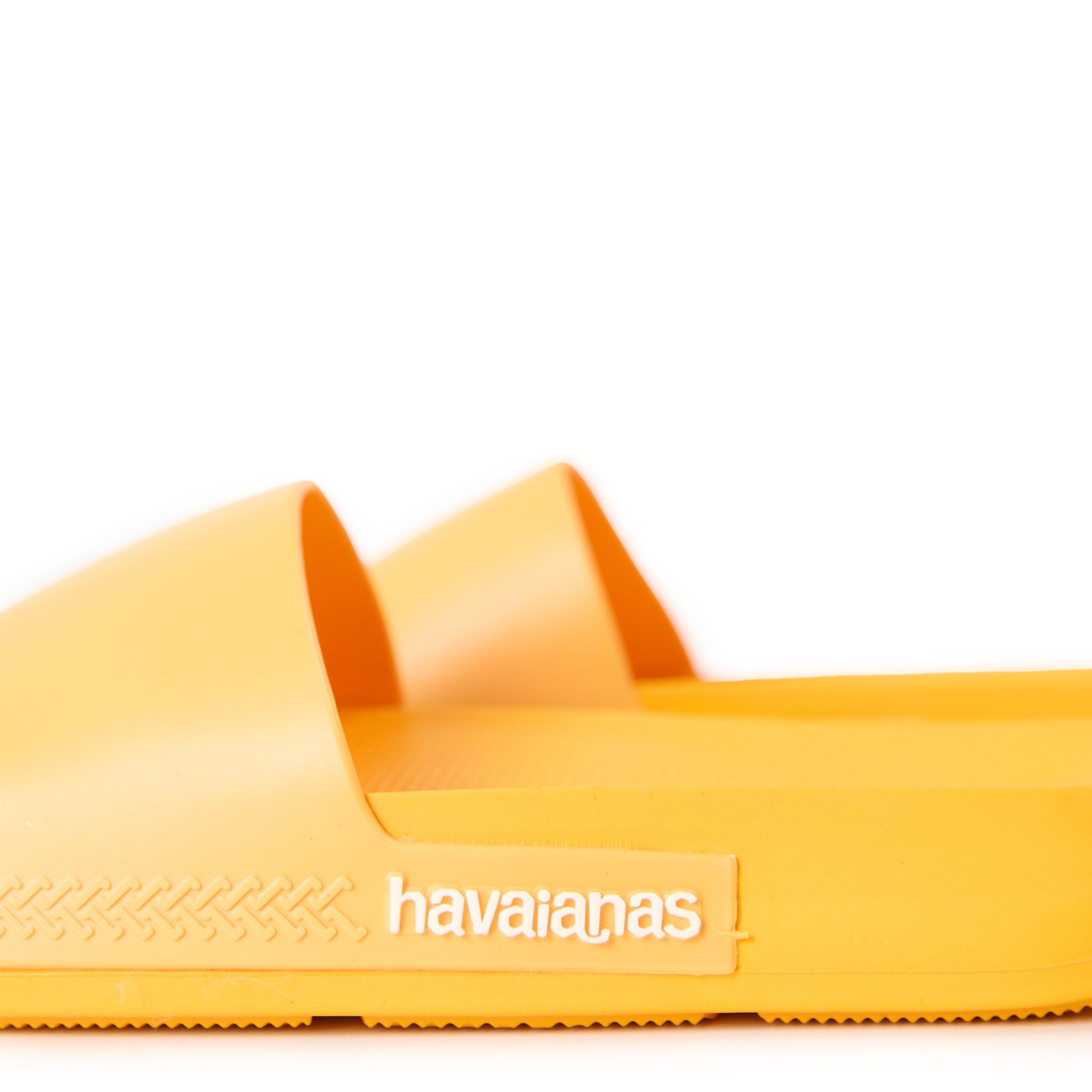 Pop Yellow - Havaianas - Hav. Slide Classic Pop Yellow 35/36 Flip Flops Womens - 3