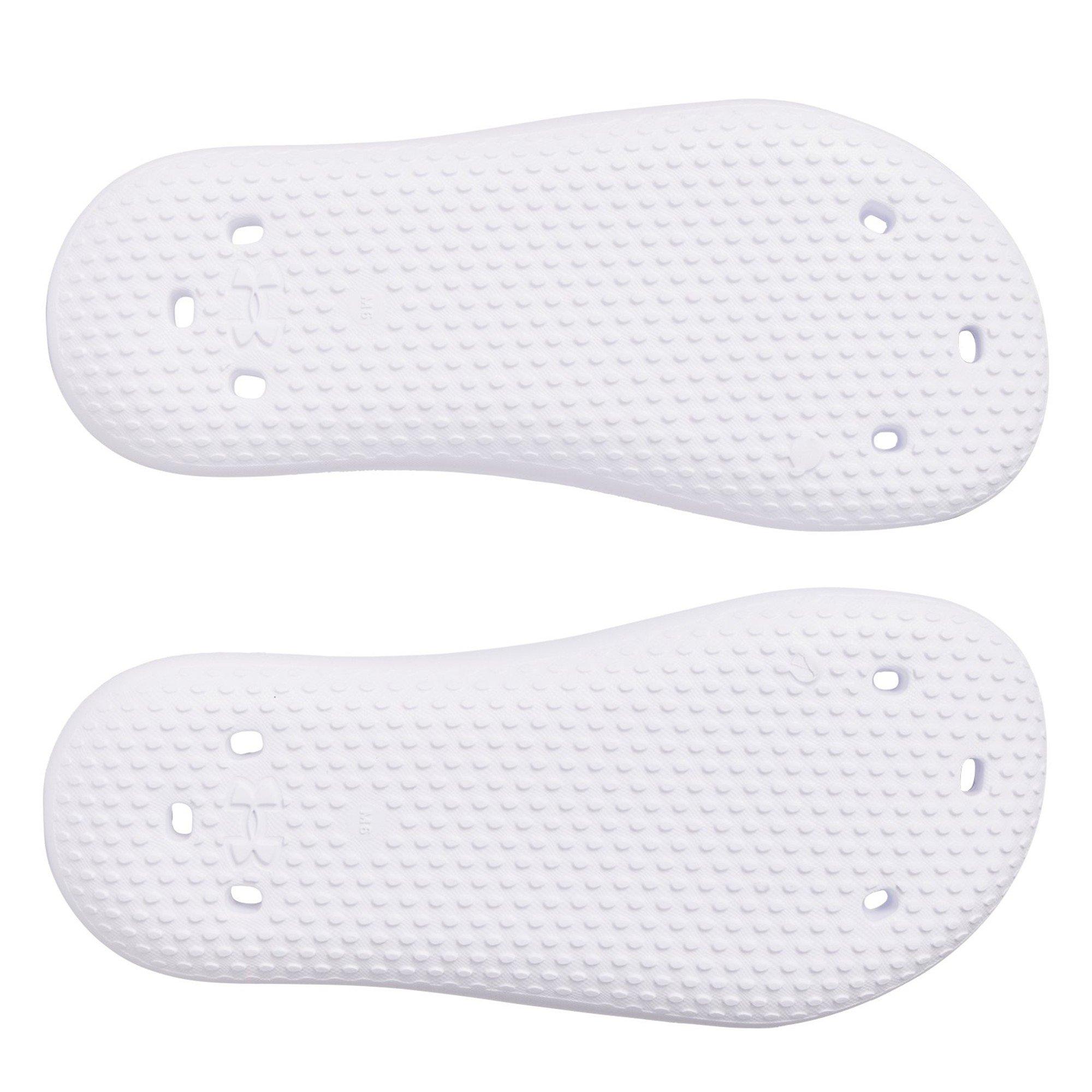 White/Wht/White - Under Armour - Women's Locker V SL Sliders - 3