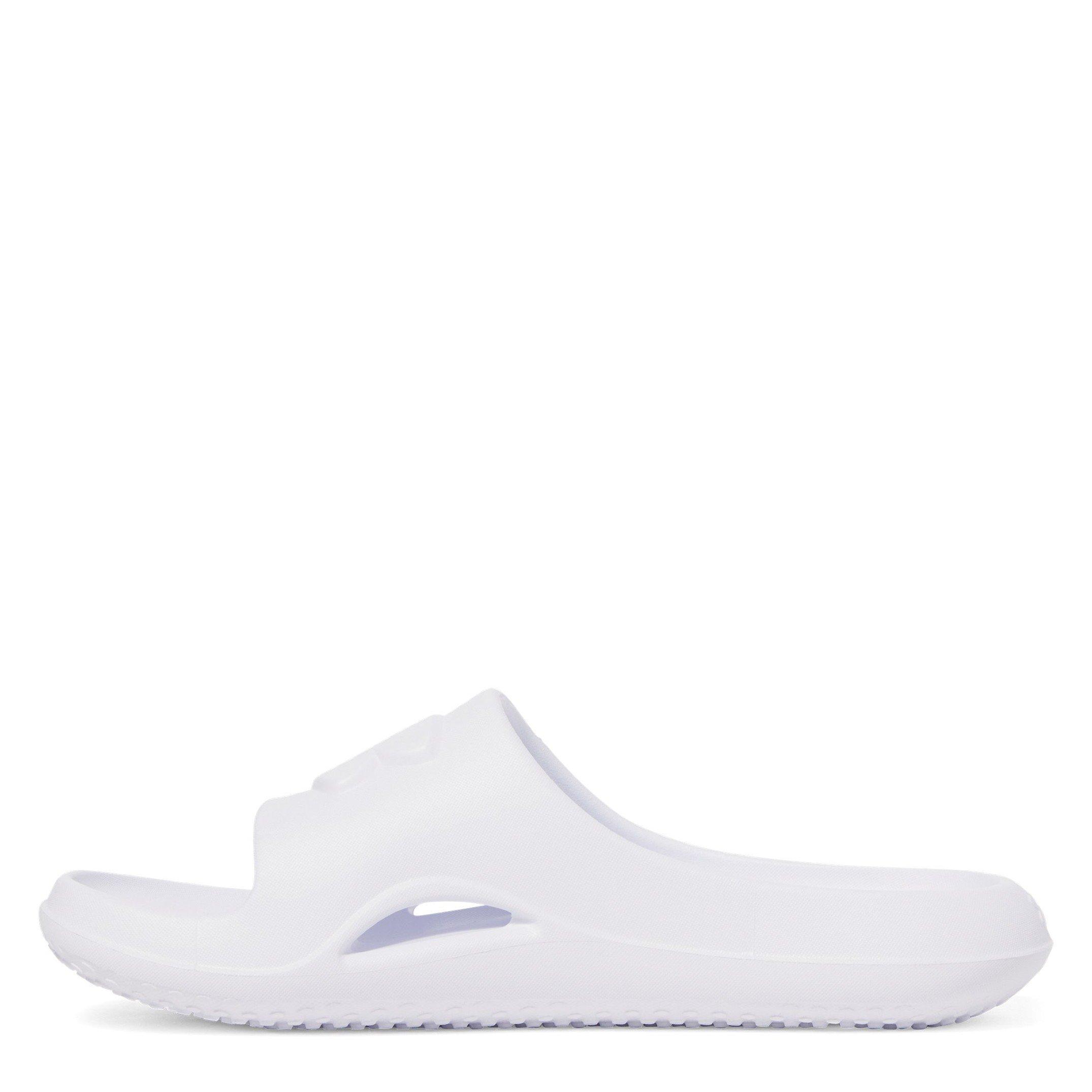 White/Wht/White - Under Armour - Women's Locker V SL Sliders - 6