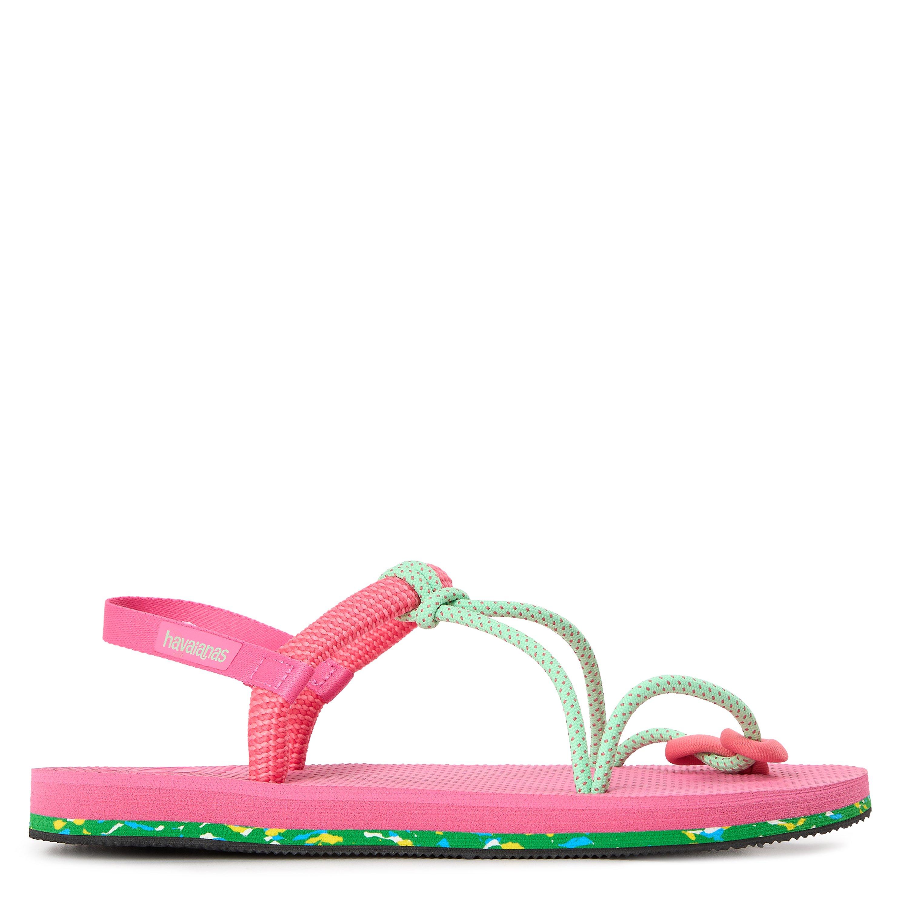 Rose - Havaianas - Hav. Cosmo Osaka Crystal Rose 38 Flip Flops Womens - 1