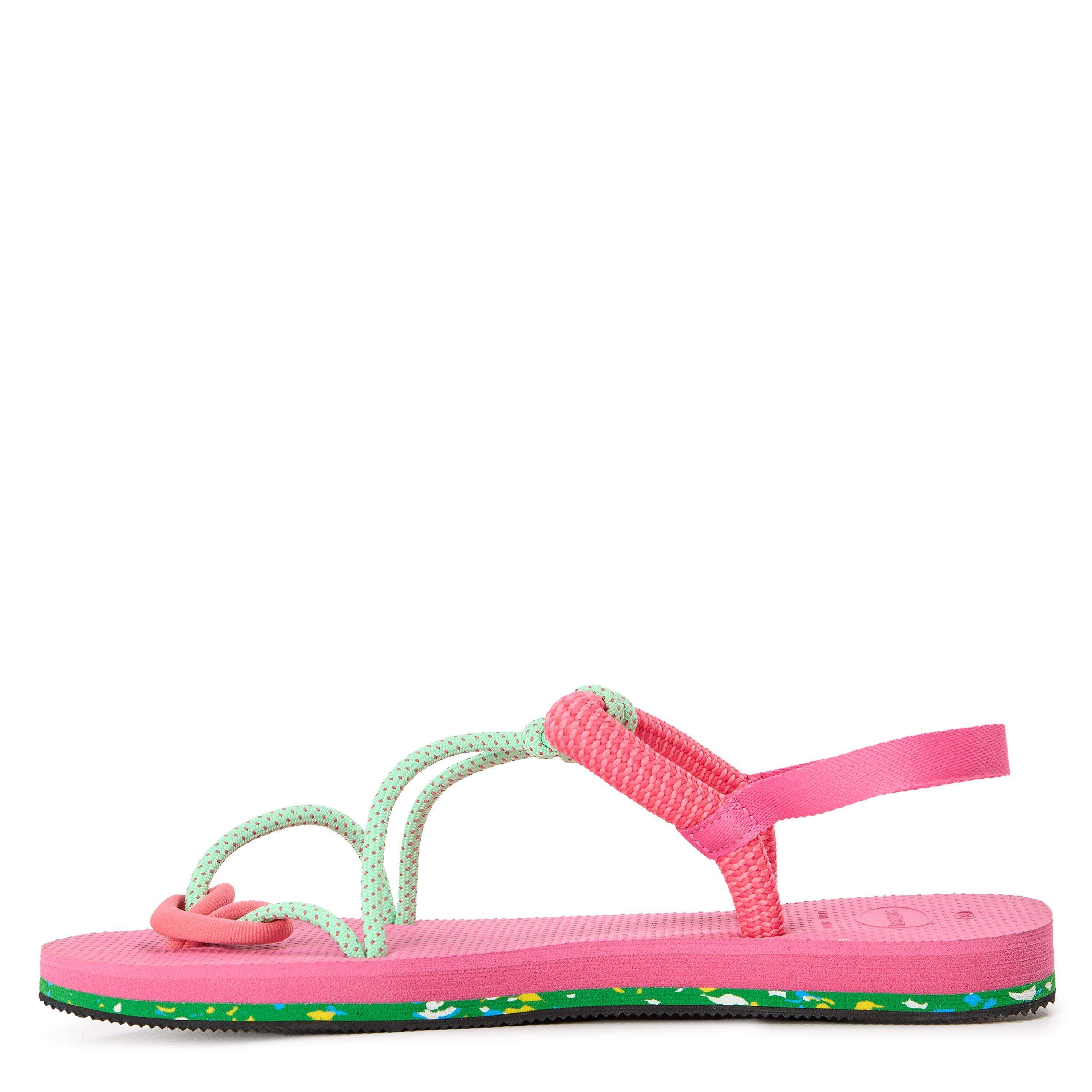 Rose - Havaianas - Hav. Cosmo Osaka Crystal Rose 38 Flip Flops Womens - 2
