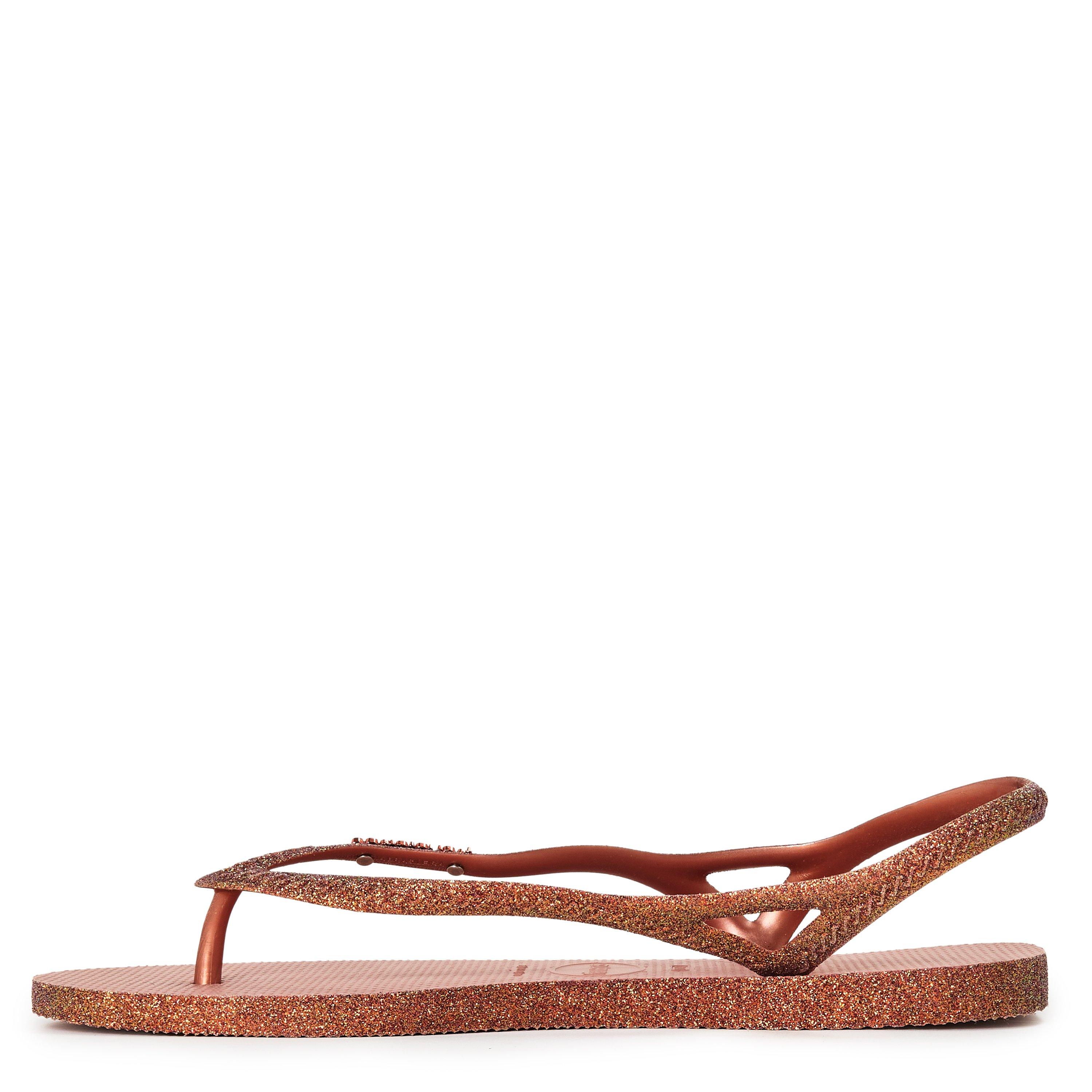 Crocus Rose - Havaianas - Hav. Sunny Sparkle Crocus Rose 41/4 Flip Flops Womens - 2