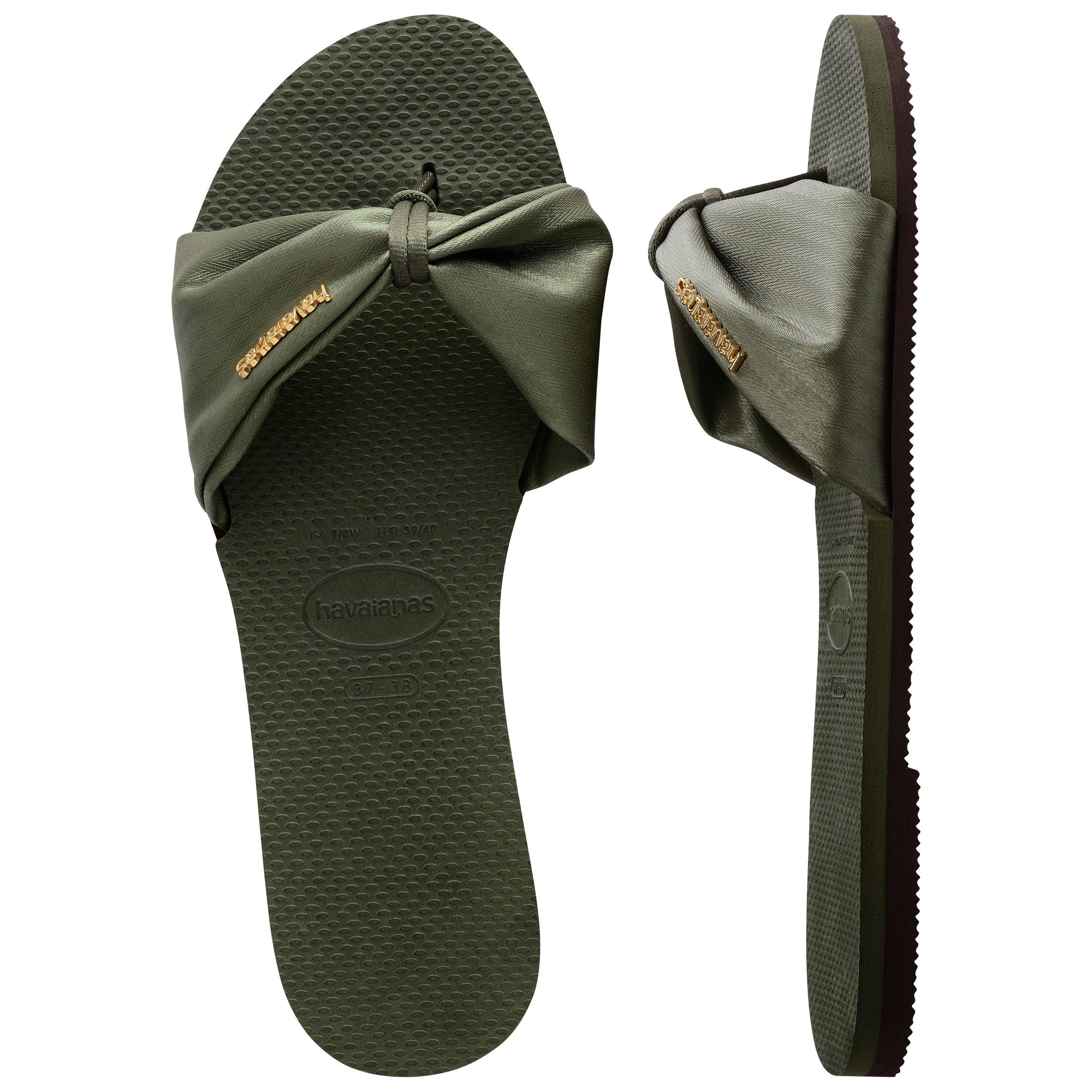 Vert - Havaianas - Havaianas You St Tropez Classic Green 39 Flip Flops Womens - 3