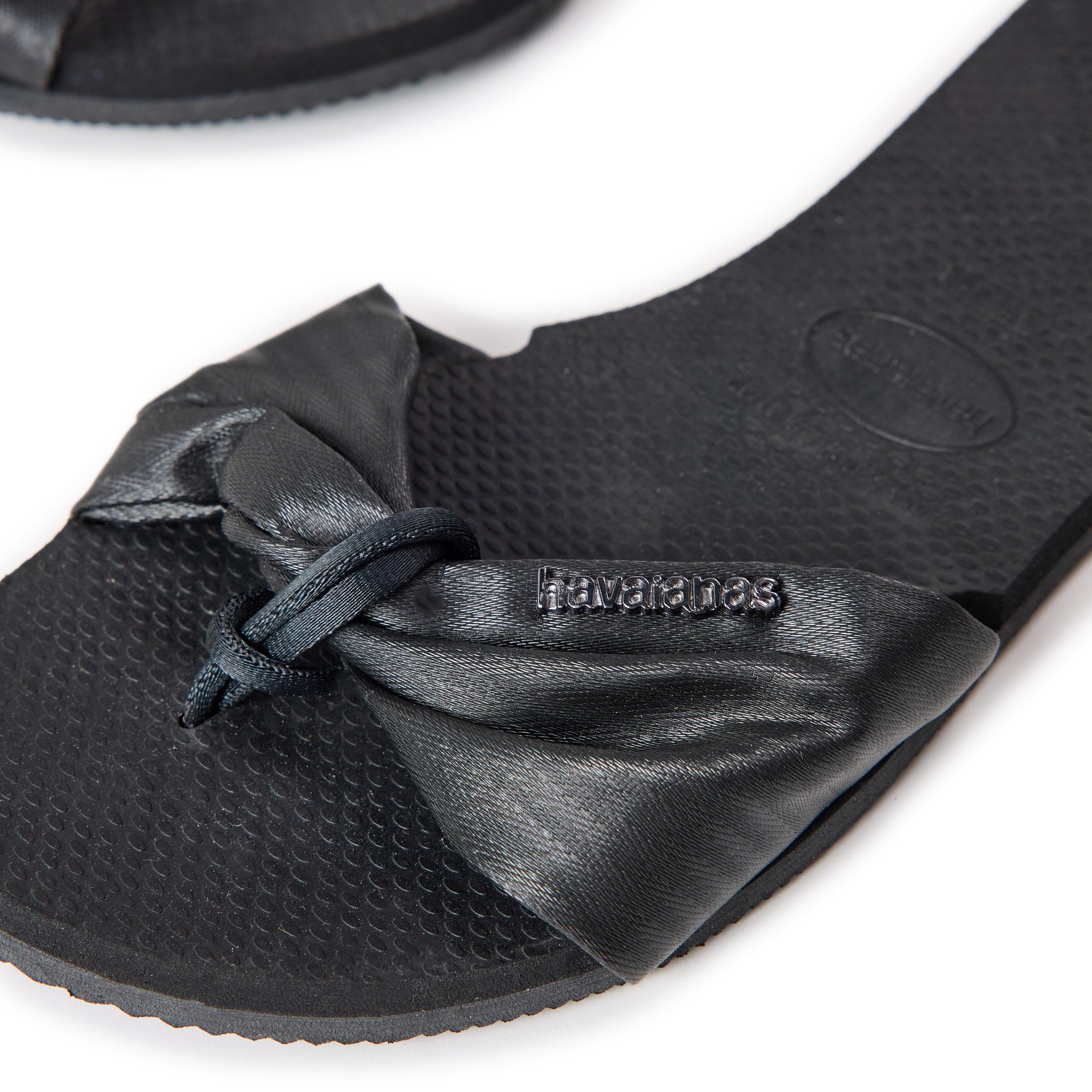 Black - Havaianas - Hav. You St Tropez Classic Black 39 Flip Flops Womens - 3